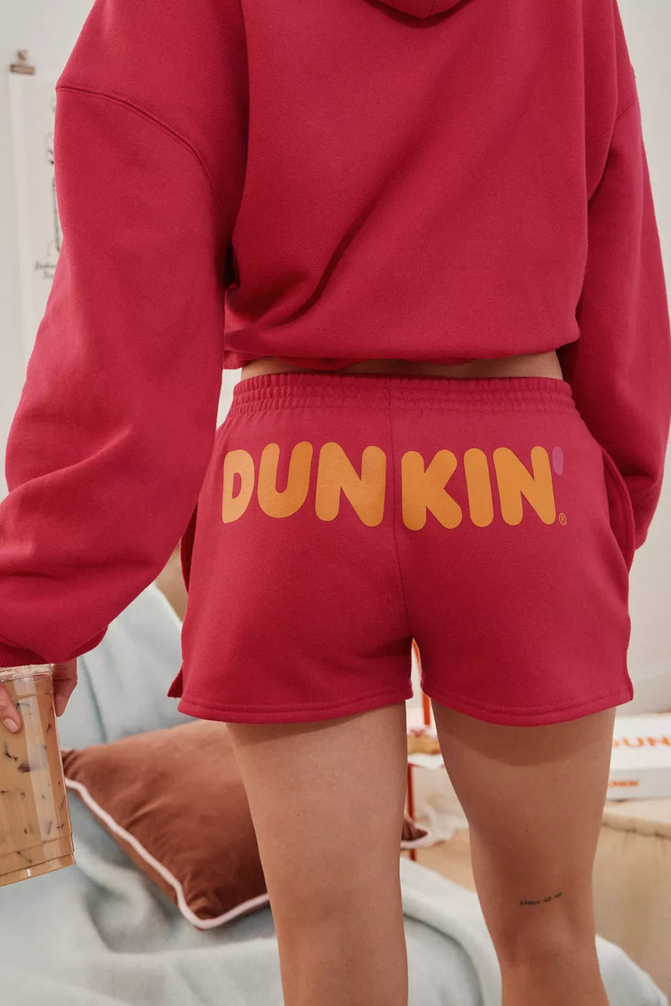 Dunkin' UO Exclusive Graphic Knit Sweat Short