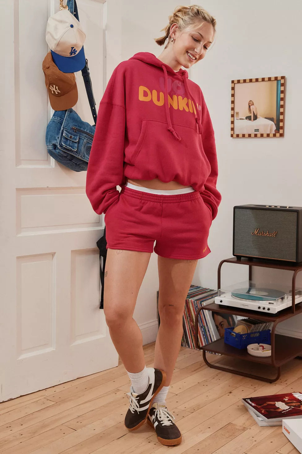 Dunkin' UO Exclusive Graphic Knit Sweat Short