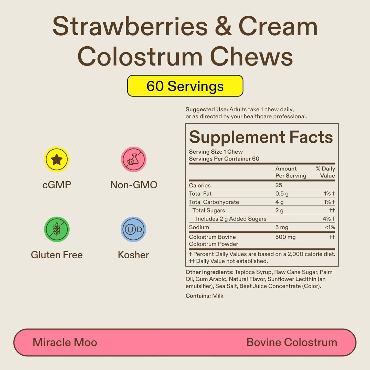 Colostrum Chews