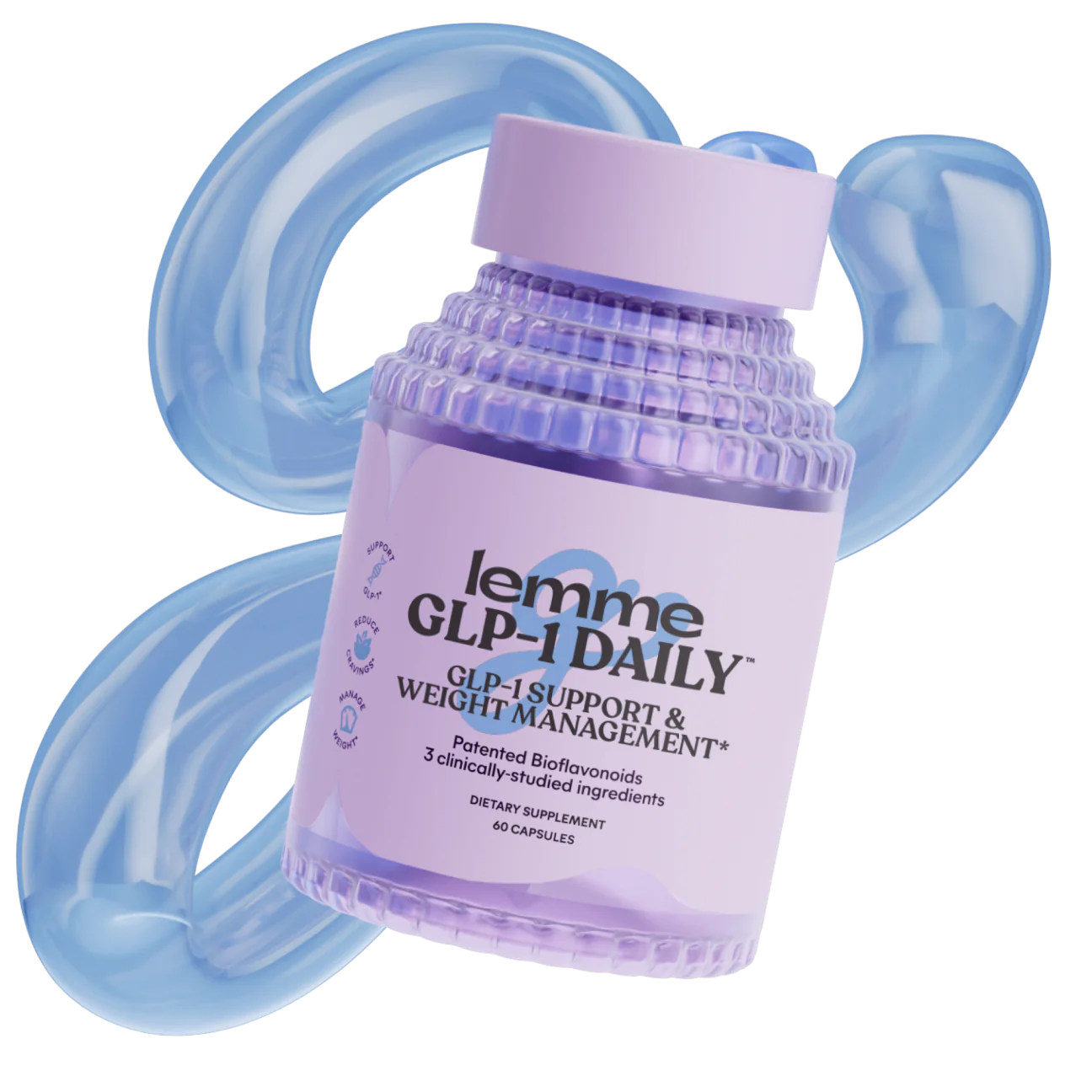 Lemme GLP-1 Daily Support, Appetite & Weight Management Supplement