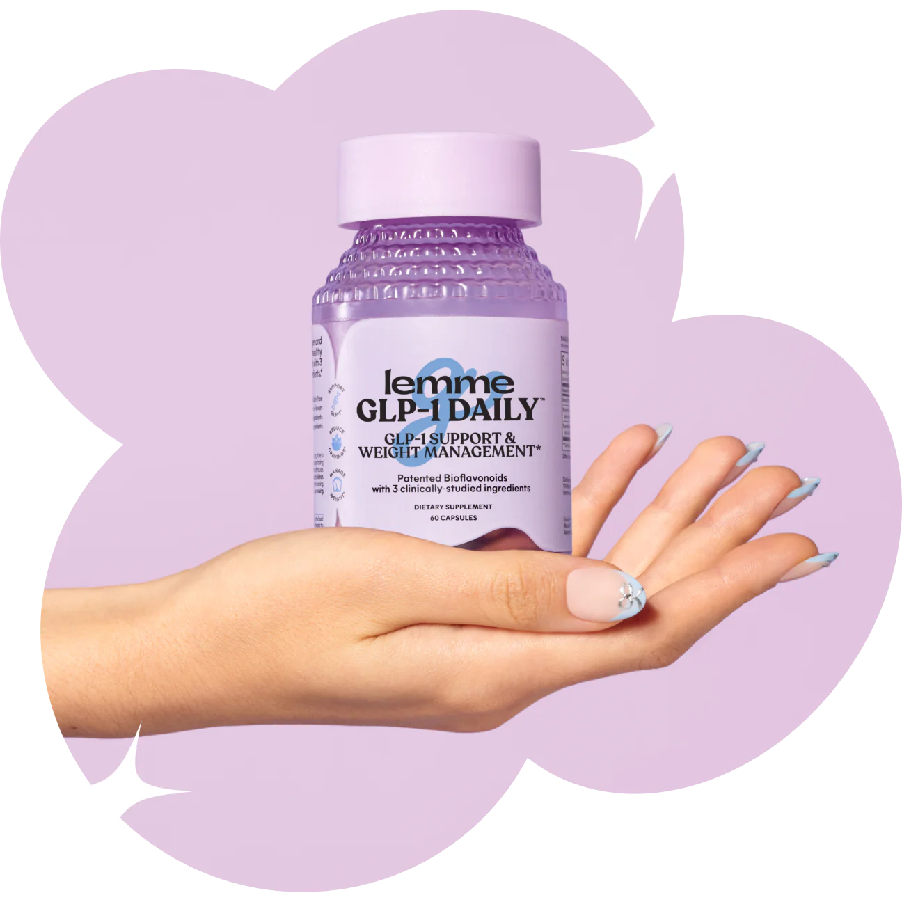 Lemme GLP-1 Daily Support, Appetite & Weight Management Supplement
