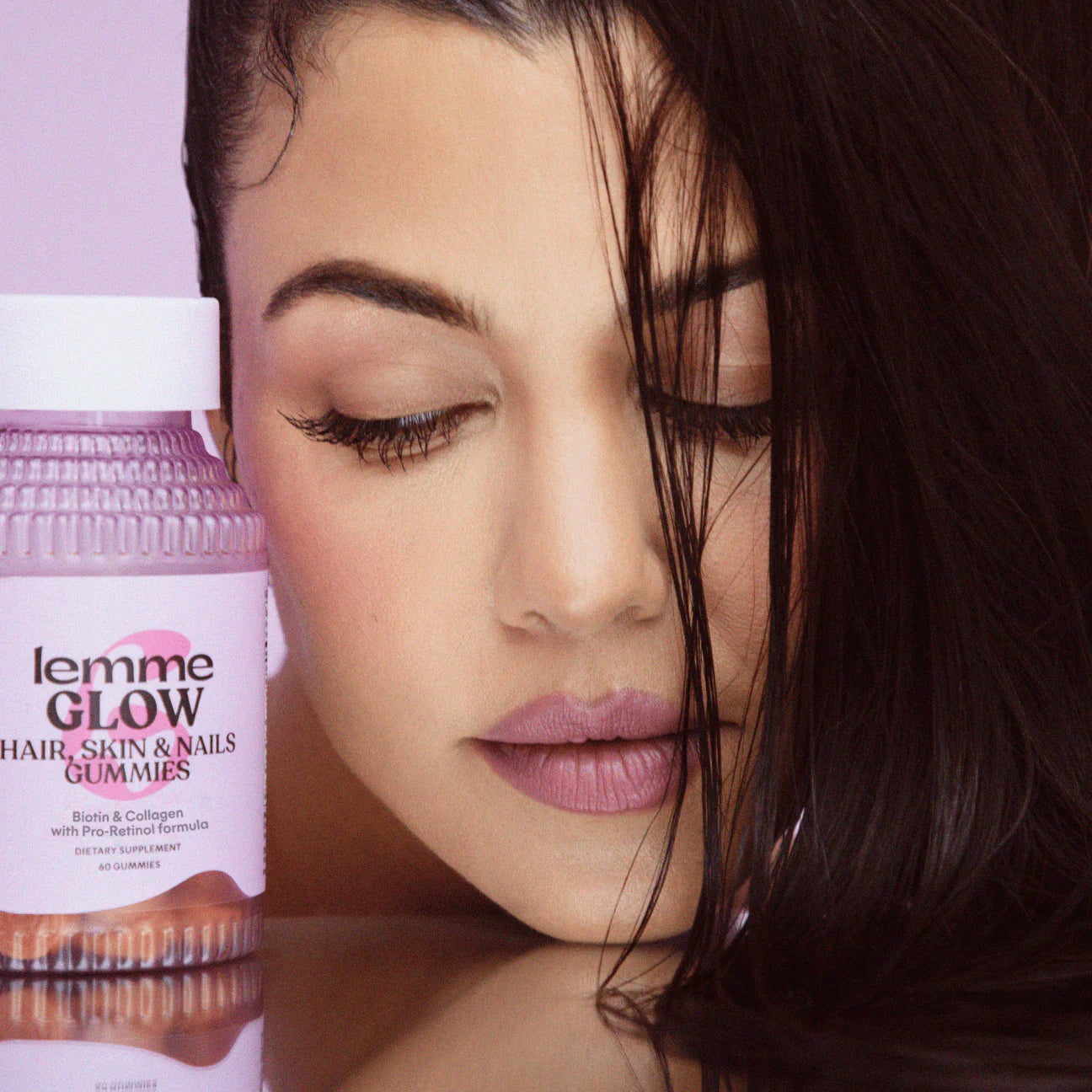 Lemme Glow Hair, Skin & Nails Gummies