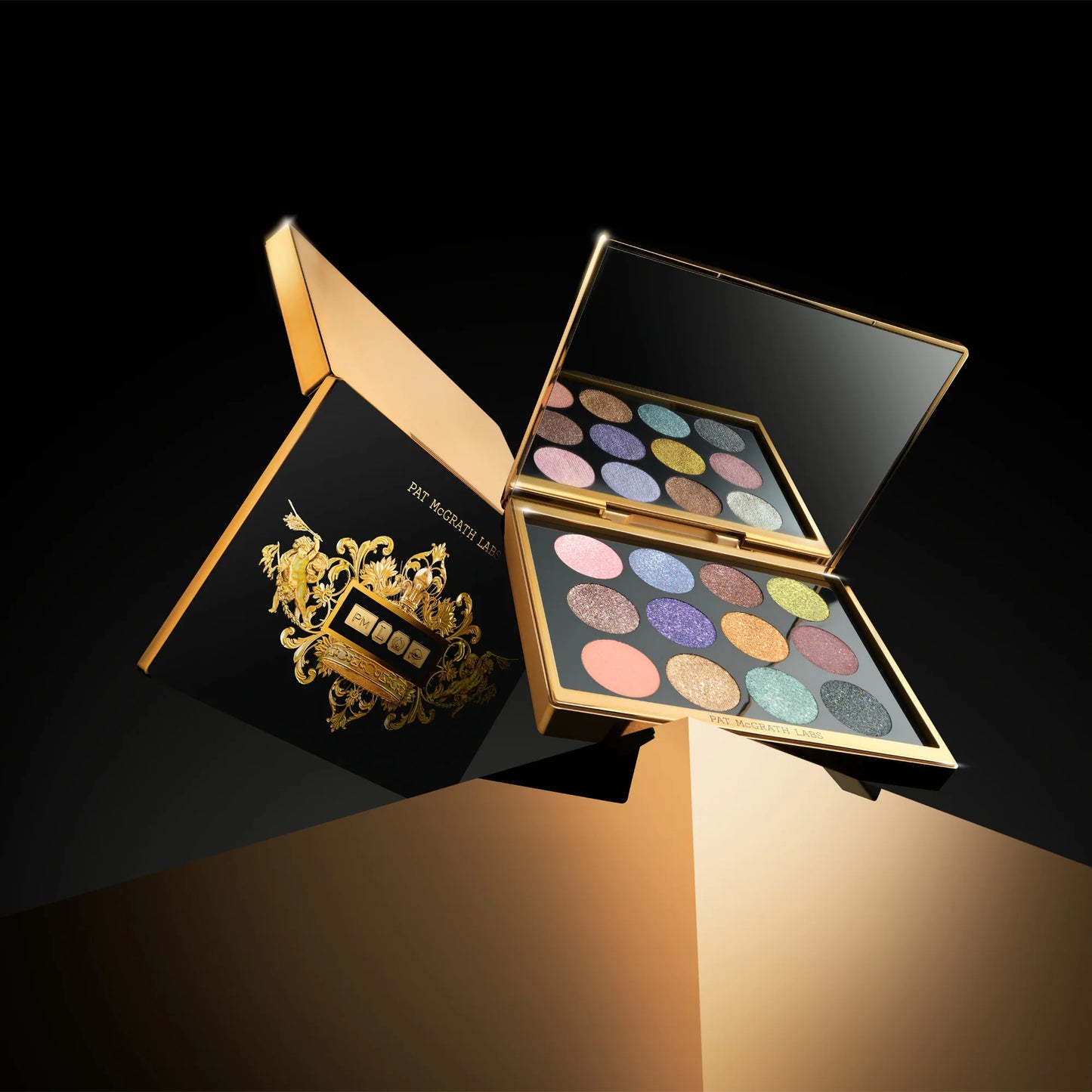 Gilded Nirvana: Mega Eye Shadow Palette