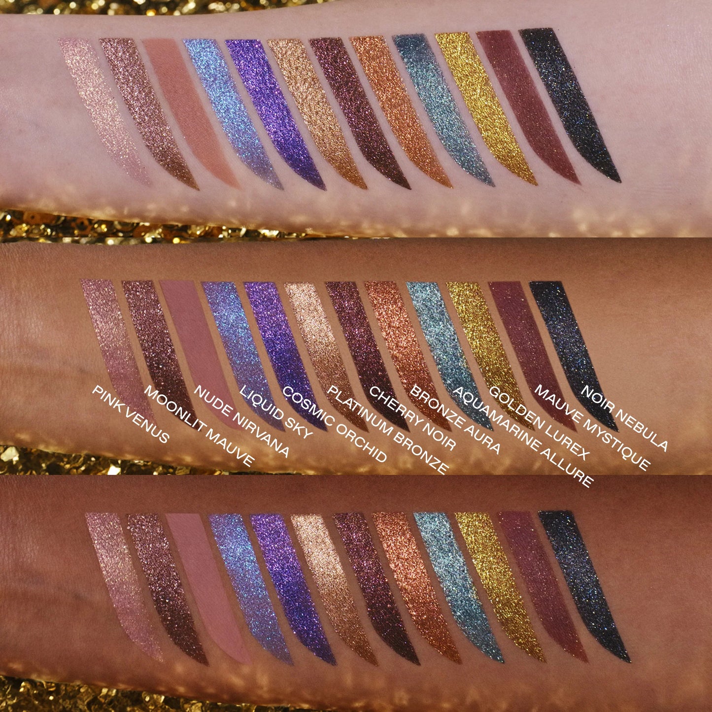 Gilded Nirvana: Mega Eye Shadow Palette