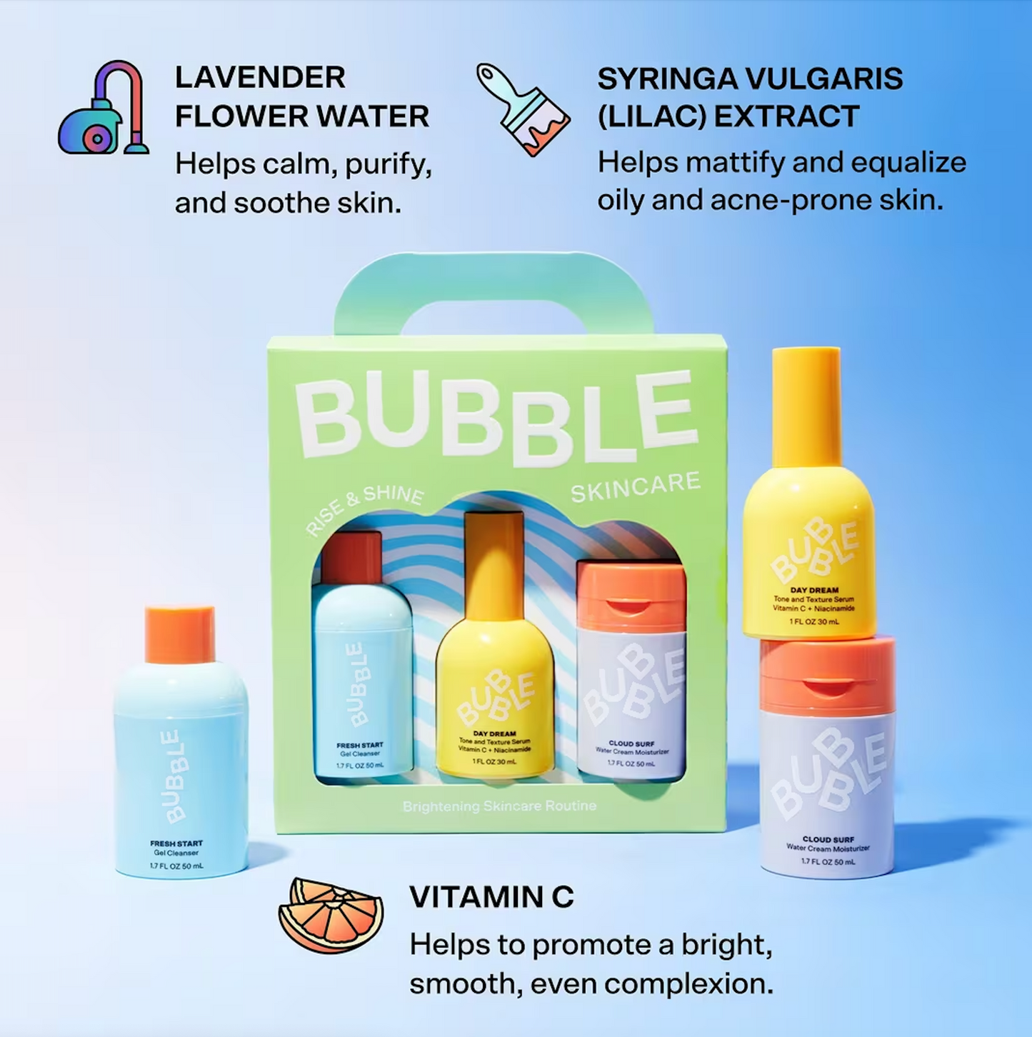 Rise and Shine Brightening Kit
