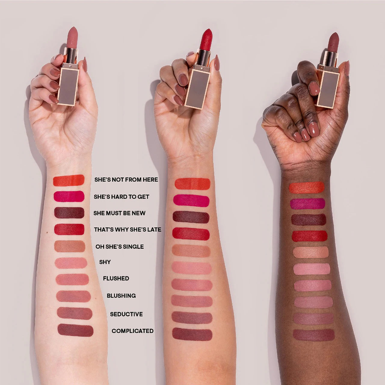 Major Headlines Matte Lipstick - She's Hard To Get