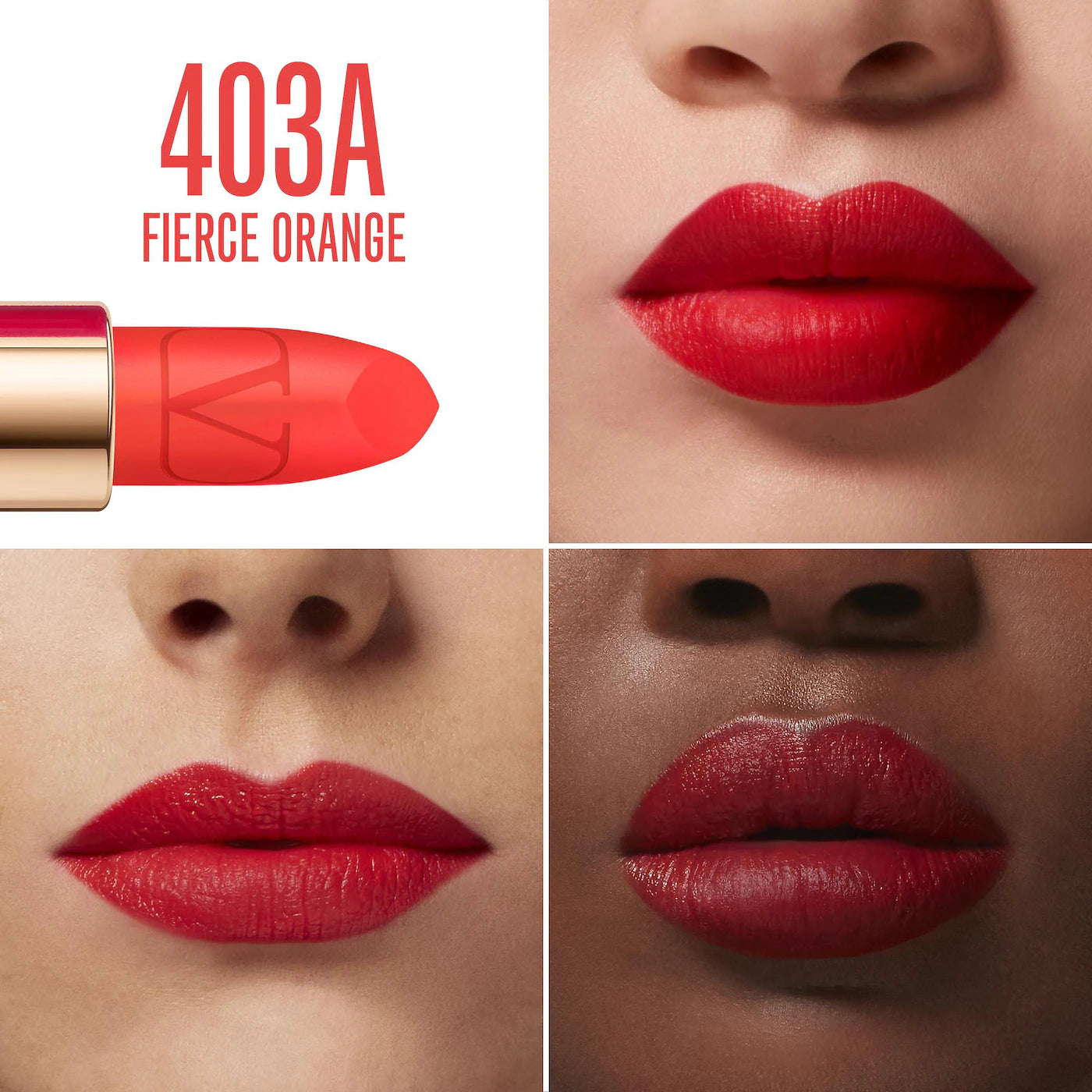 Rosso Valentino Matte Lipstick - 403A Fierce Orange