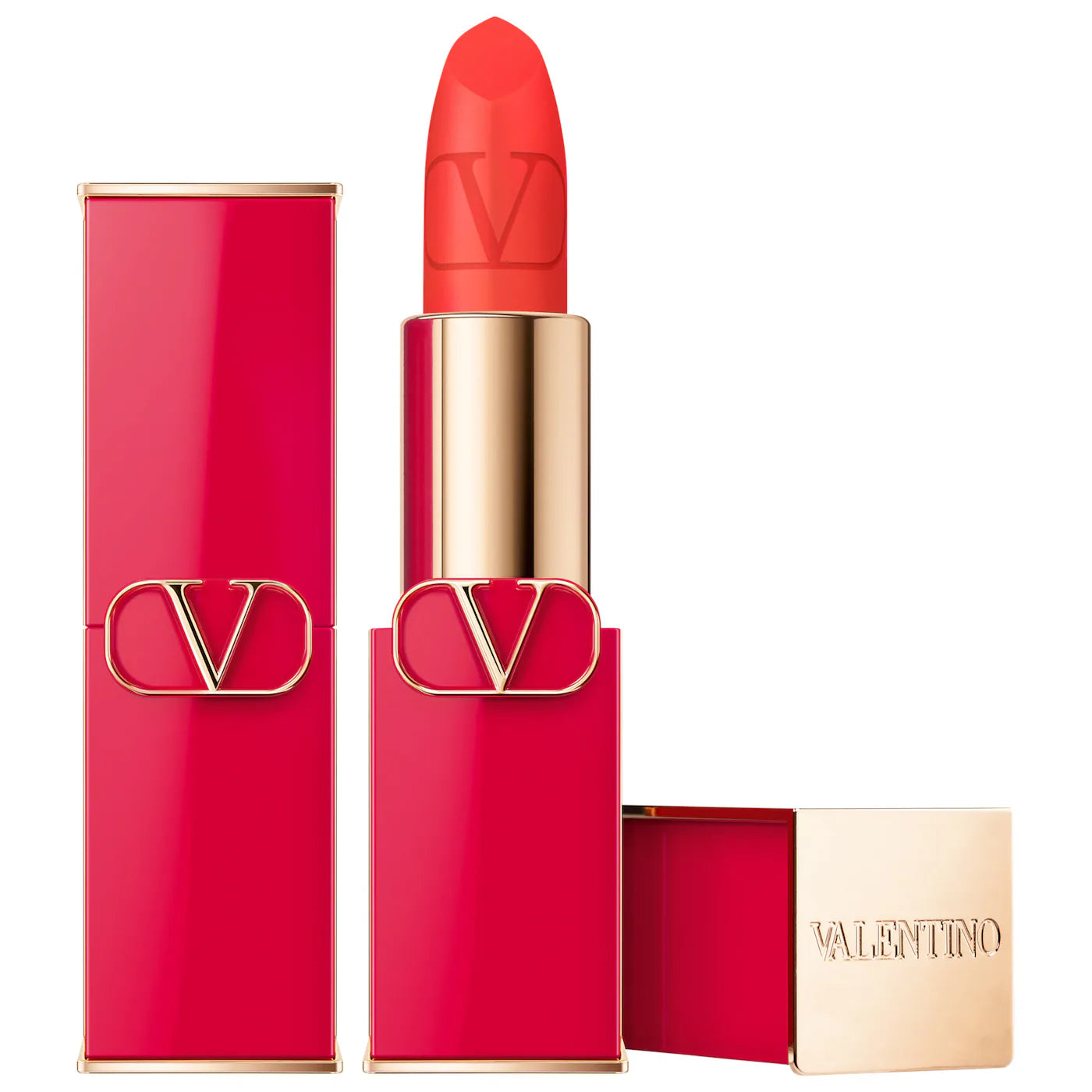 Rosso Valentino Matte Lipstick - 403A Fierce Orange