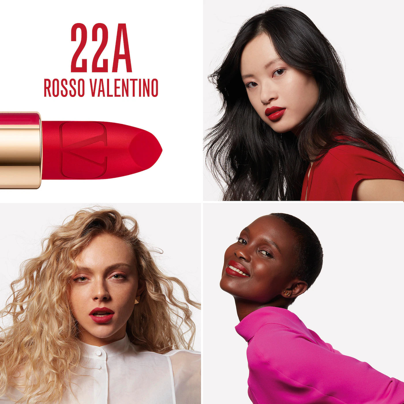 Rosso Valentino Matte Lipstick - 22A Rosso Valentino
