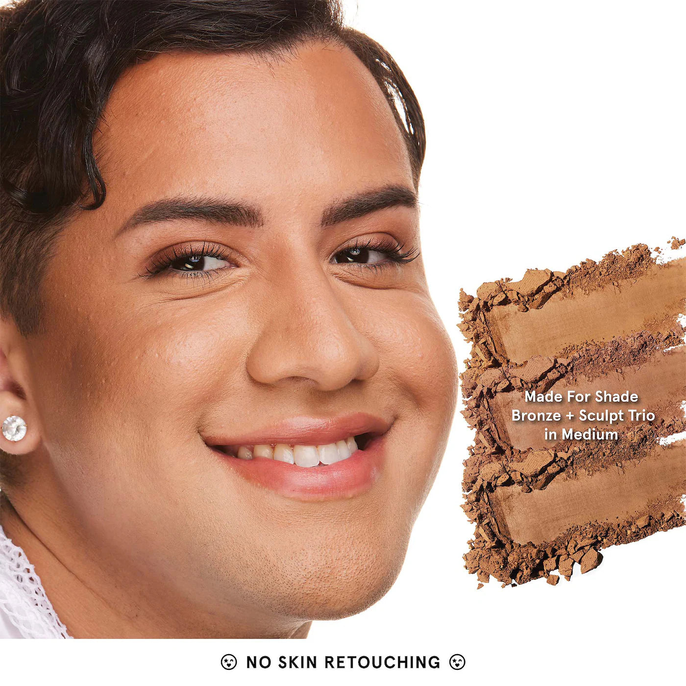 Made for Shade Bronze & Sculpt Trio Palette - Medium