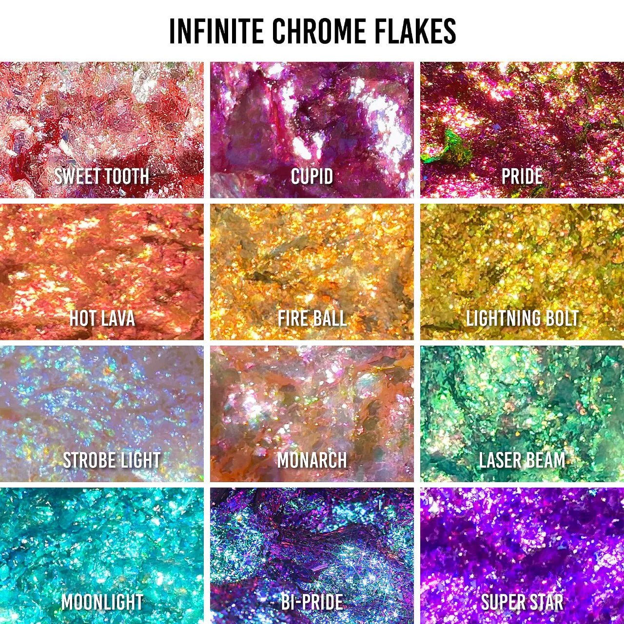 Infinite Chrome Flakes