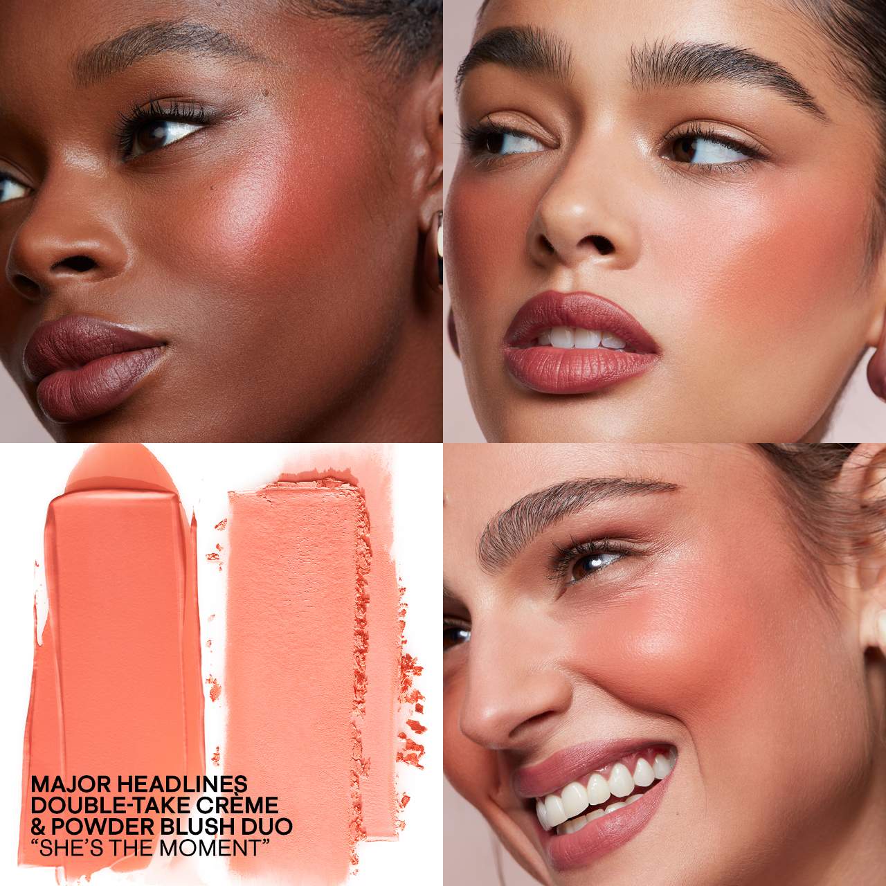 Major Headlines Double-Take Crème & Powder Blush Duo - She's The Moment