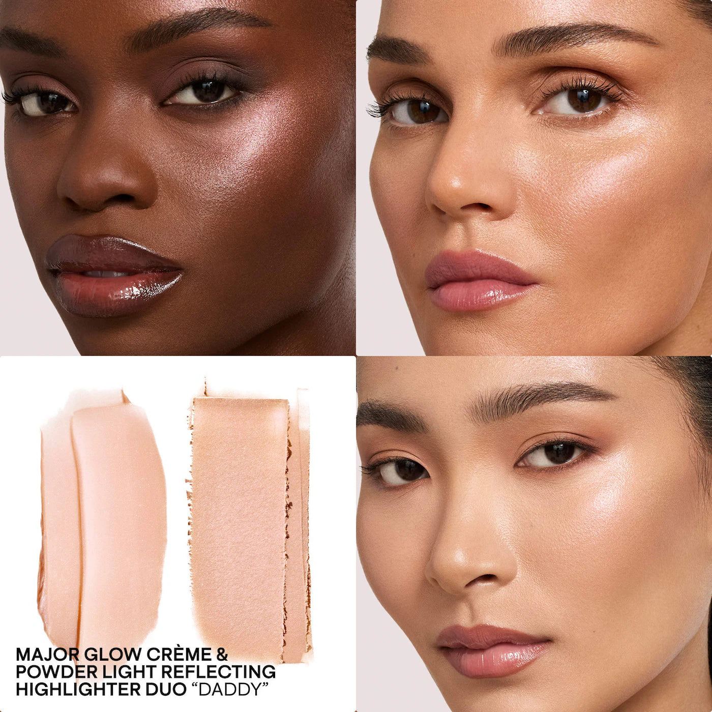 Major Glow Creme & Powder Light Reflecting Highlighter Duo