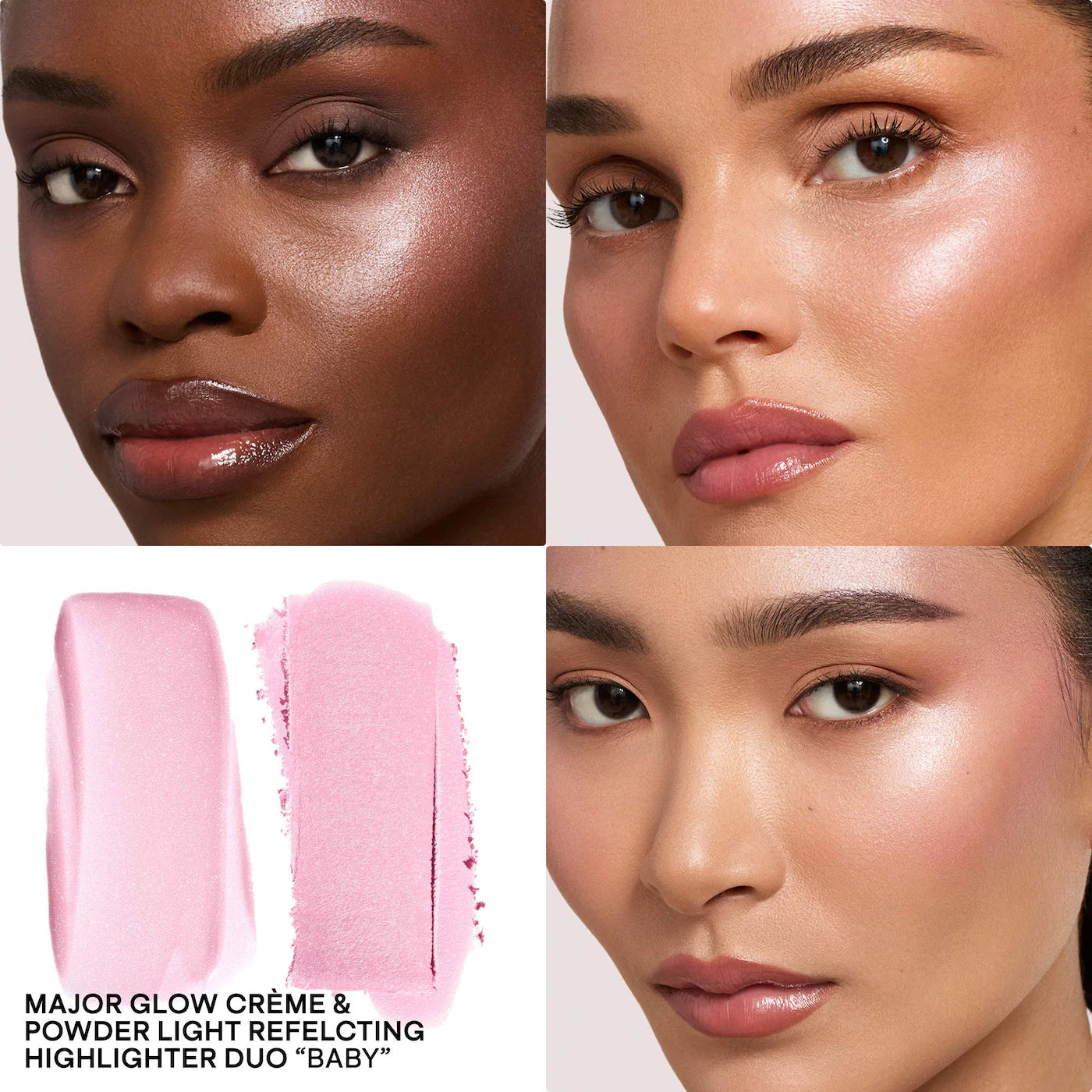 Major Glow Creme & Powder Light Reflecting Highlighter Duo