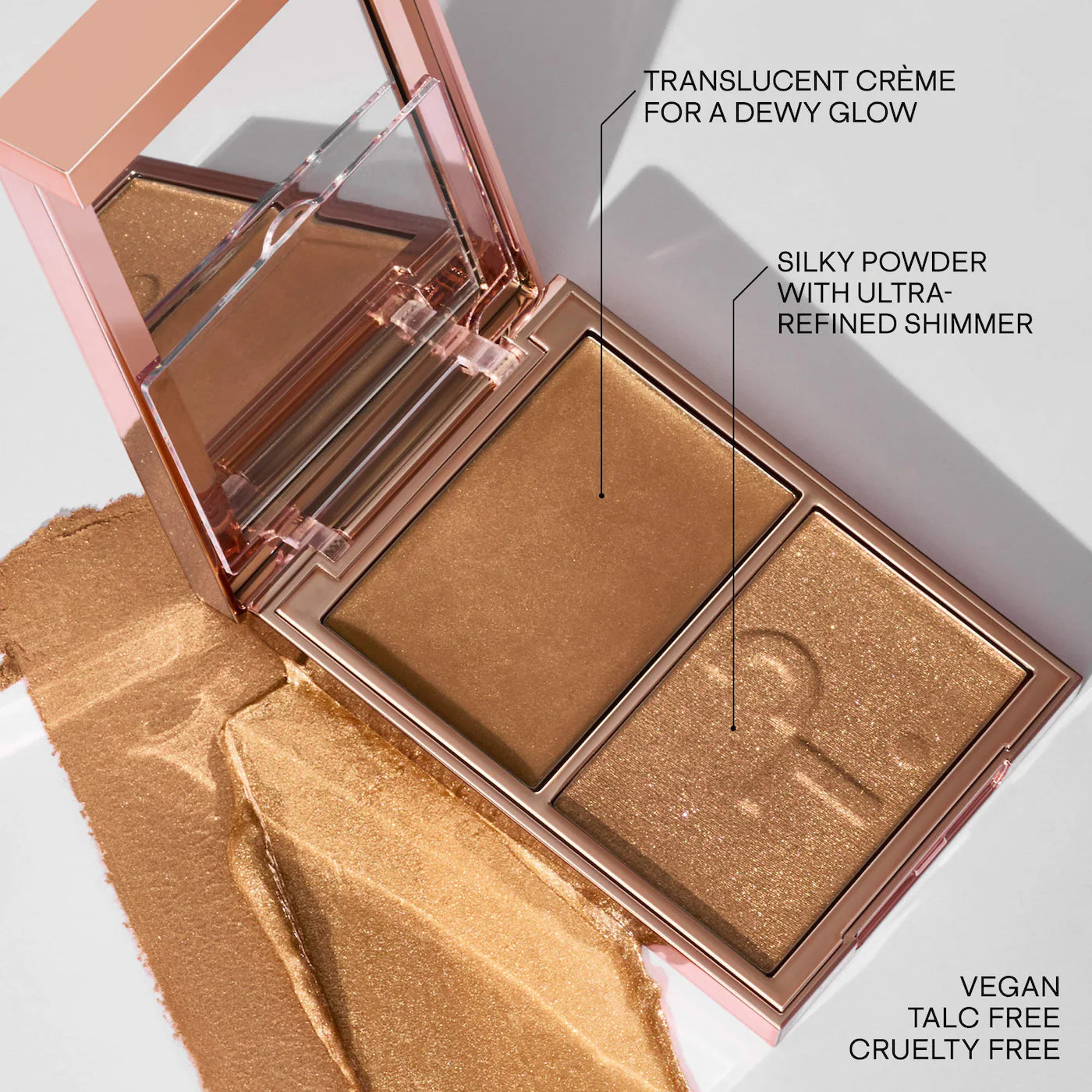 Major Glow Creme & Powder Light Reflecting Highlighter Duo