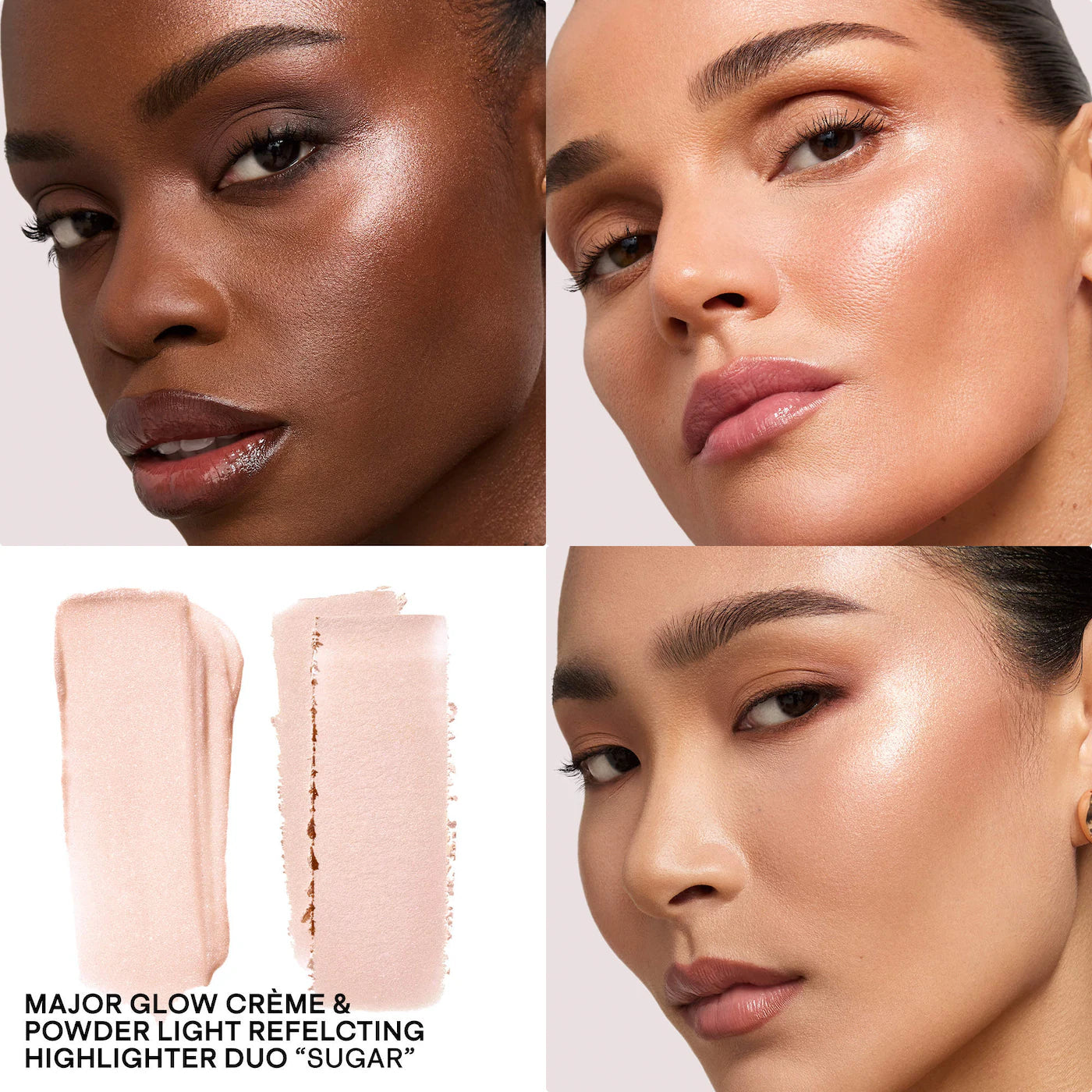 Major Glow Creme & Powder Light Reflecting Highlighter Duo