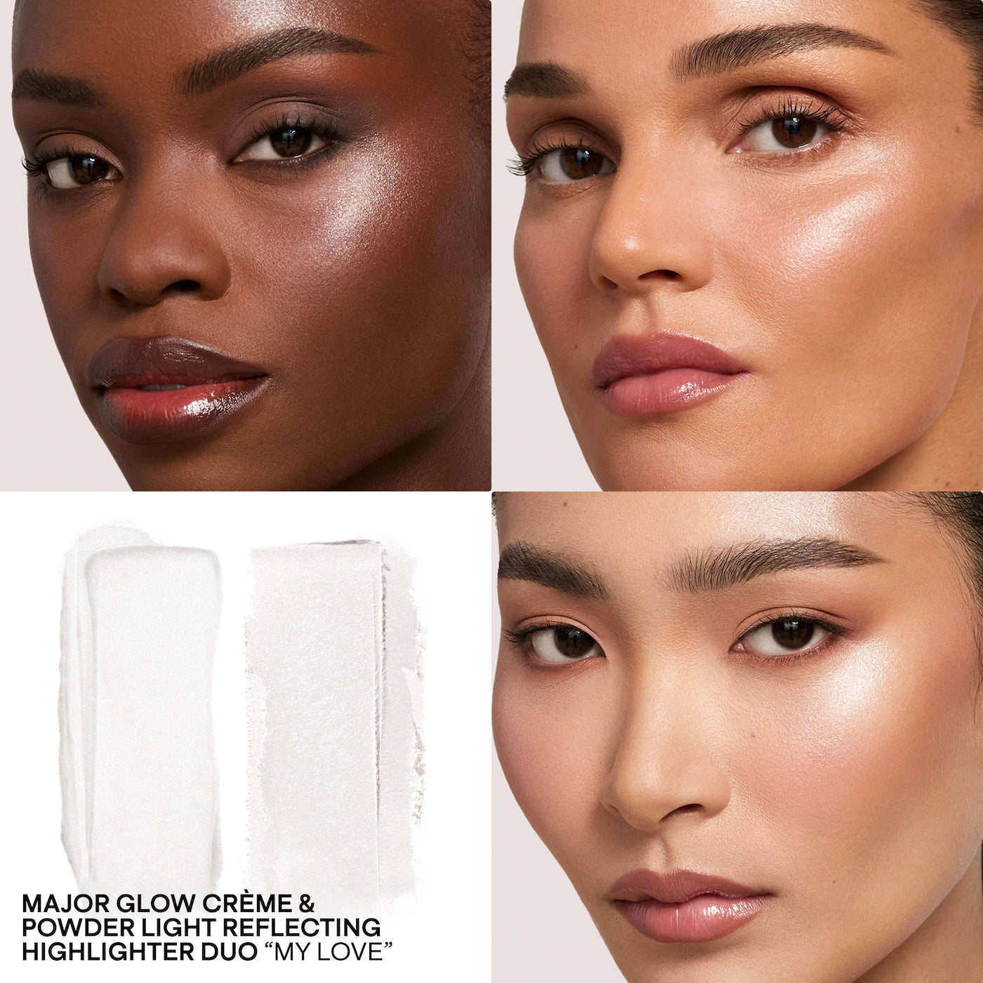 Major Glow Creme & Powder Light Reflecting Highlighter Duo