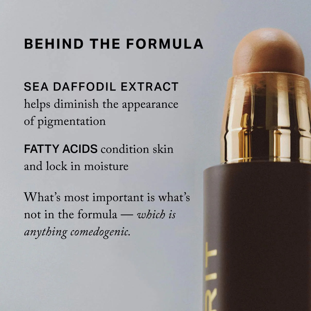 The Minimalist Perfecting Foundation and Concealer Stick