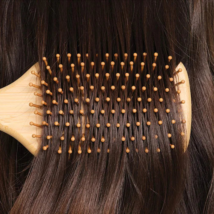 Bamboo Paddle Hair Brush
