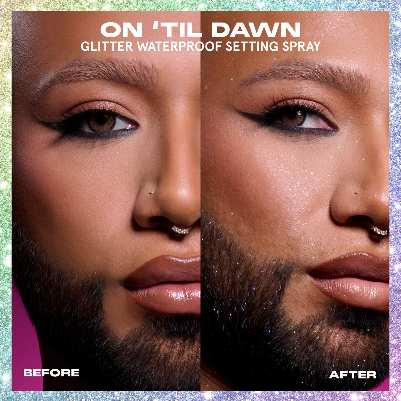 On 'Til Dawn Glitter Setting Spray