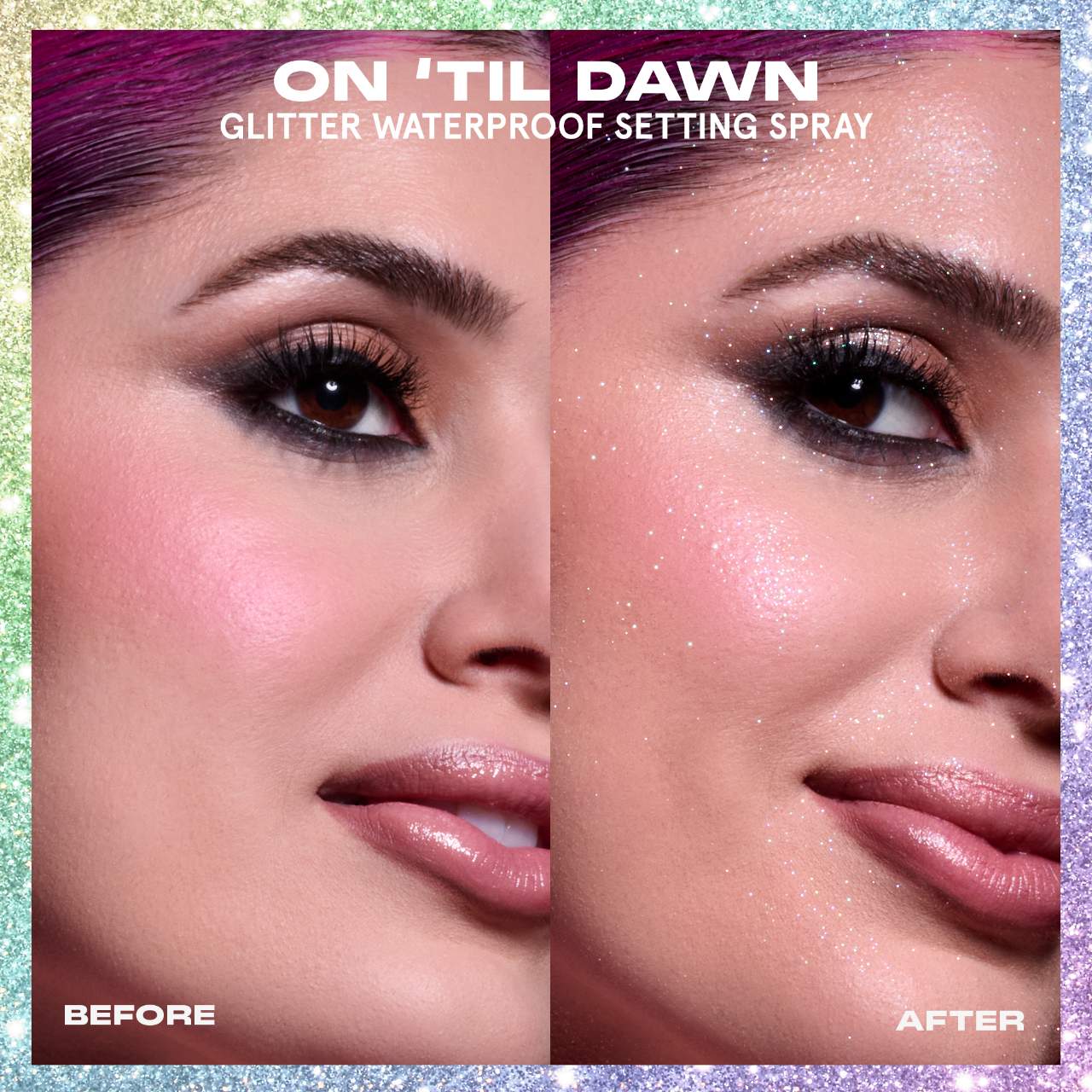 On 'Til Dawn Glitter Setting Spray