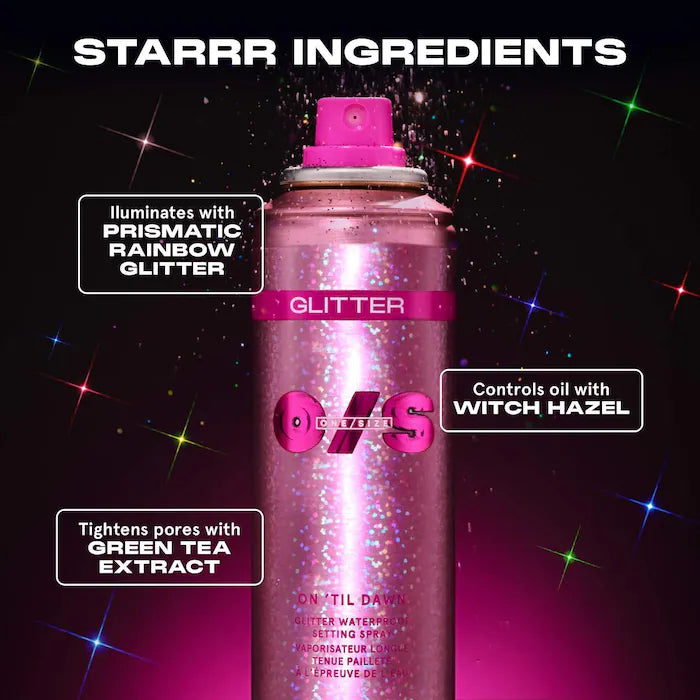 On 'Til Dawn Glitter Setting Spray