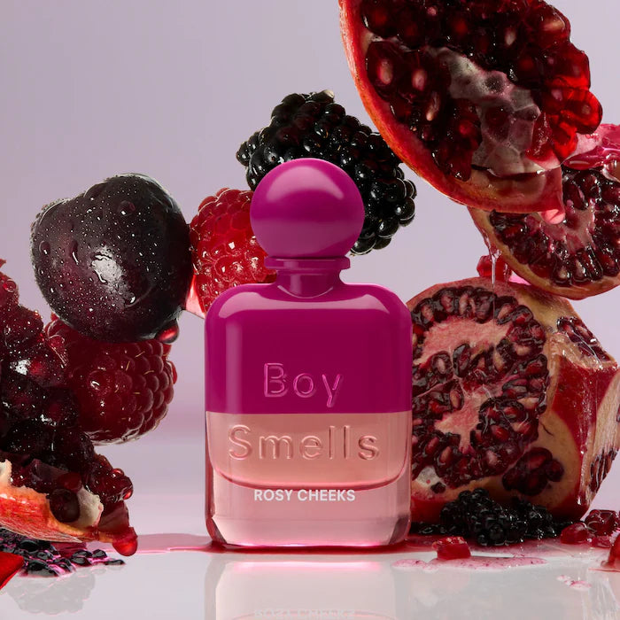 Boy Smells Perfume