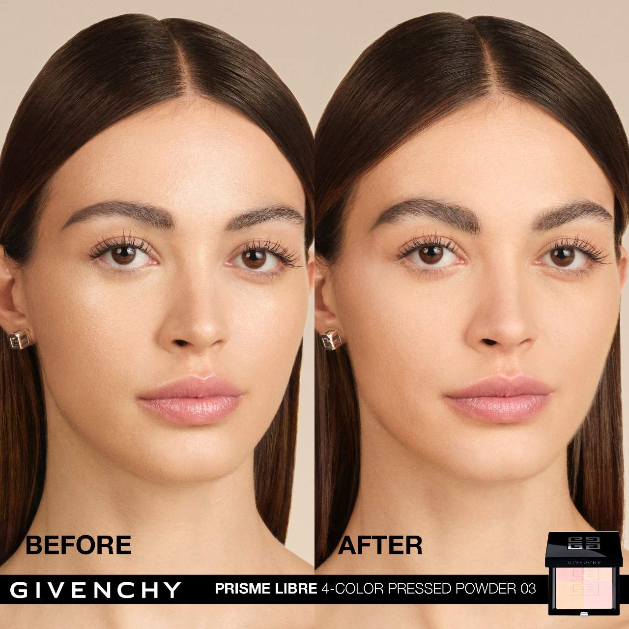 Prisme Libre Blurring & Color-Correcting Pressed Powder