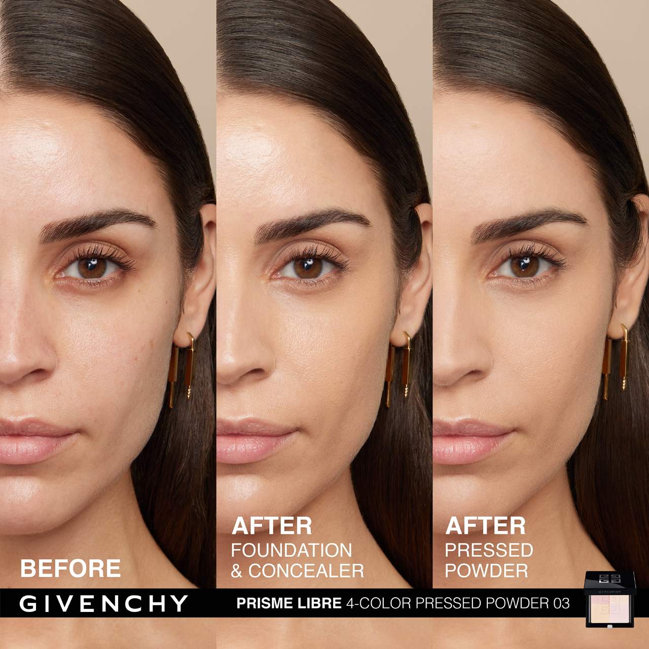 Prisme Libre Blurring & Color-Correcting Pressed Powder