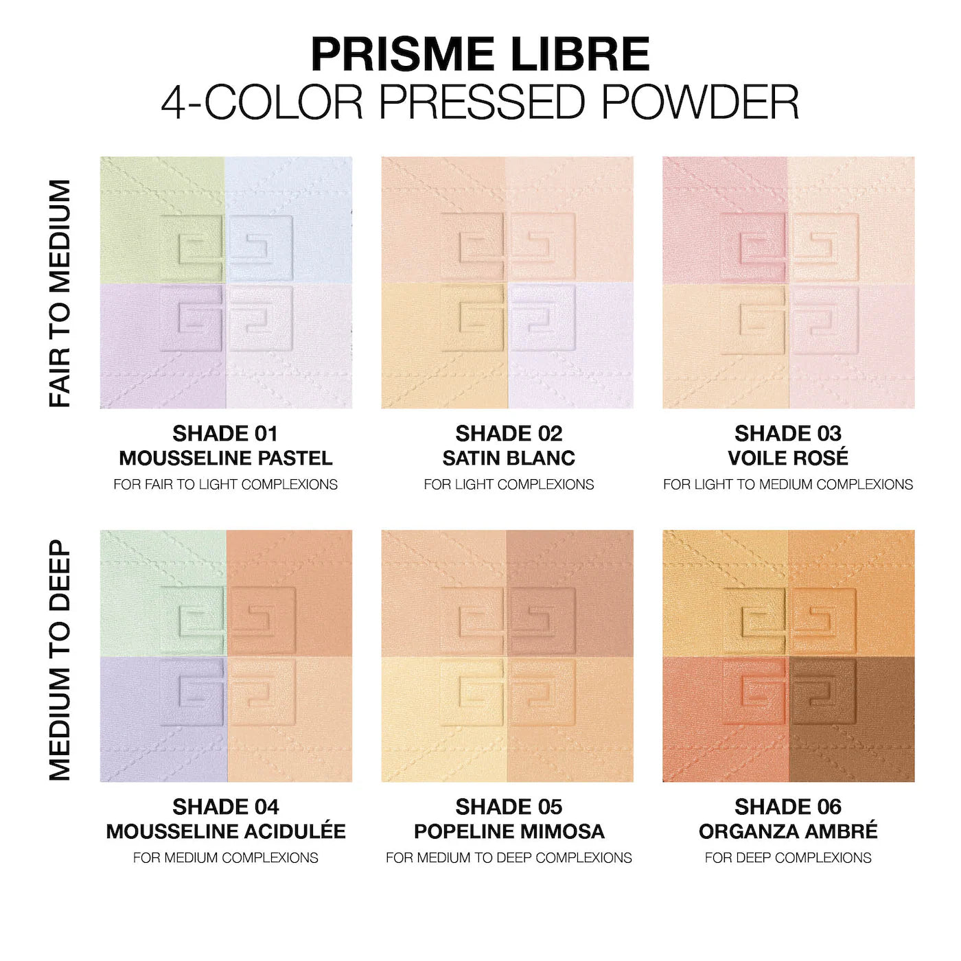 Prisme Libre Blurring & Color-Correcting Pressed Powder