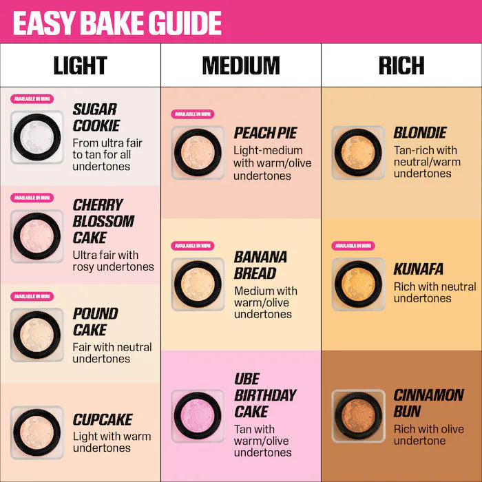 Mini Easy Bake Loose Baking & Setting Powder