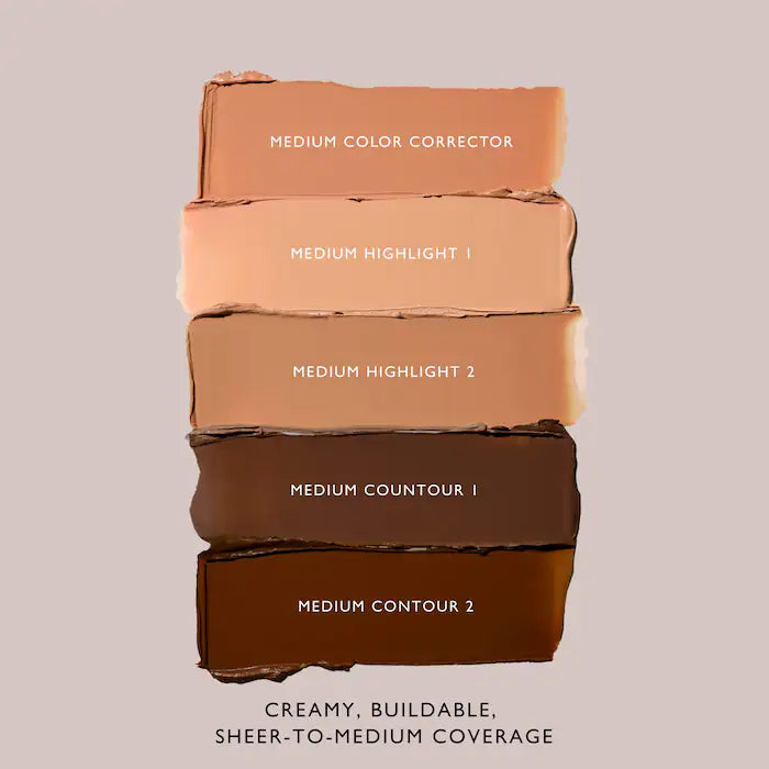 Underpainting Face Highlight & Contour Palette