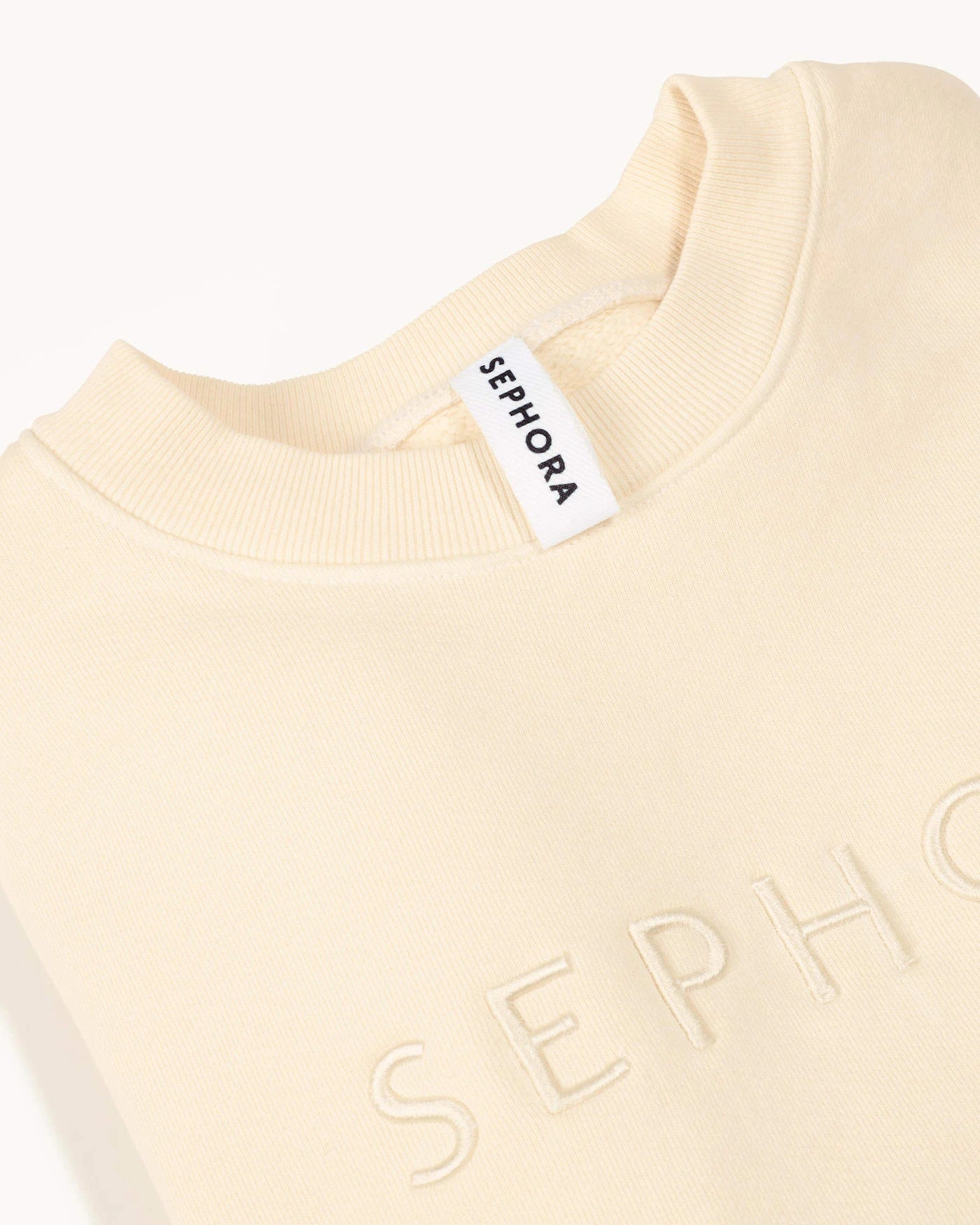 Embroidered Crewneck Sweatshirt