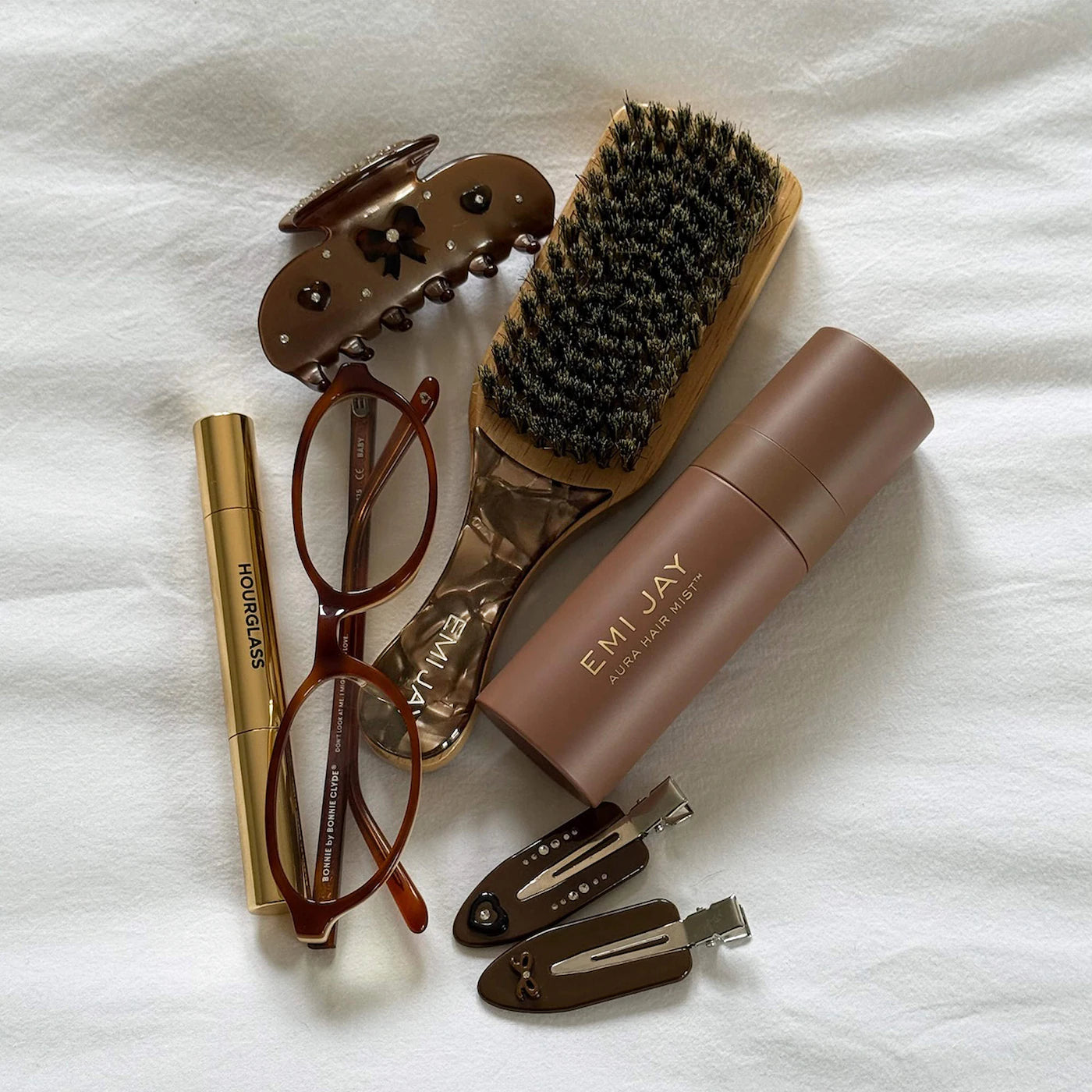 Mini Boar Bristle Smoothing Hair Brush