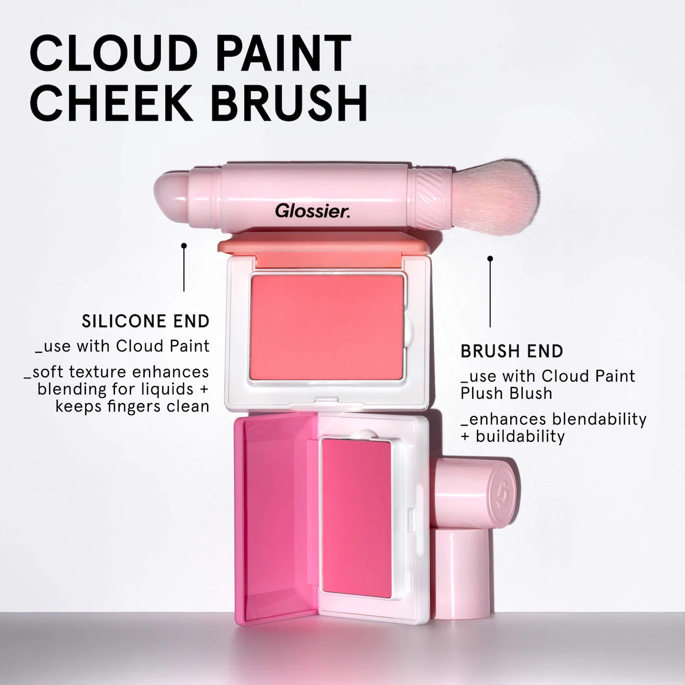 Cloud Paint Dual-Ended Brush