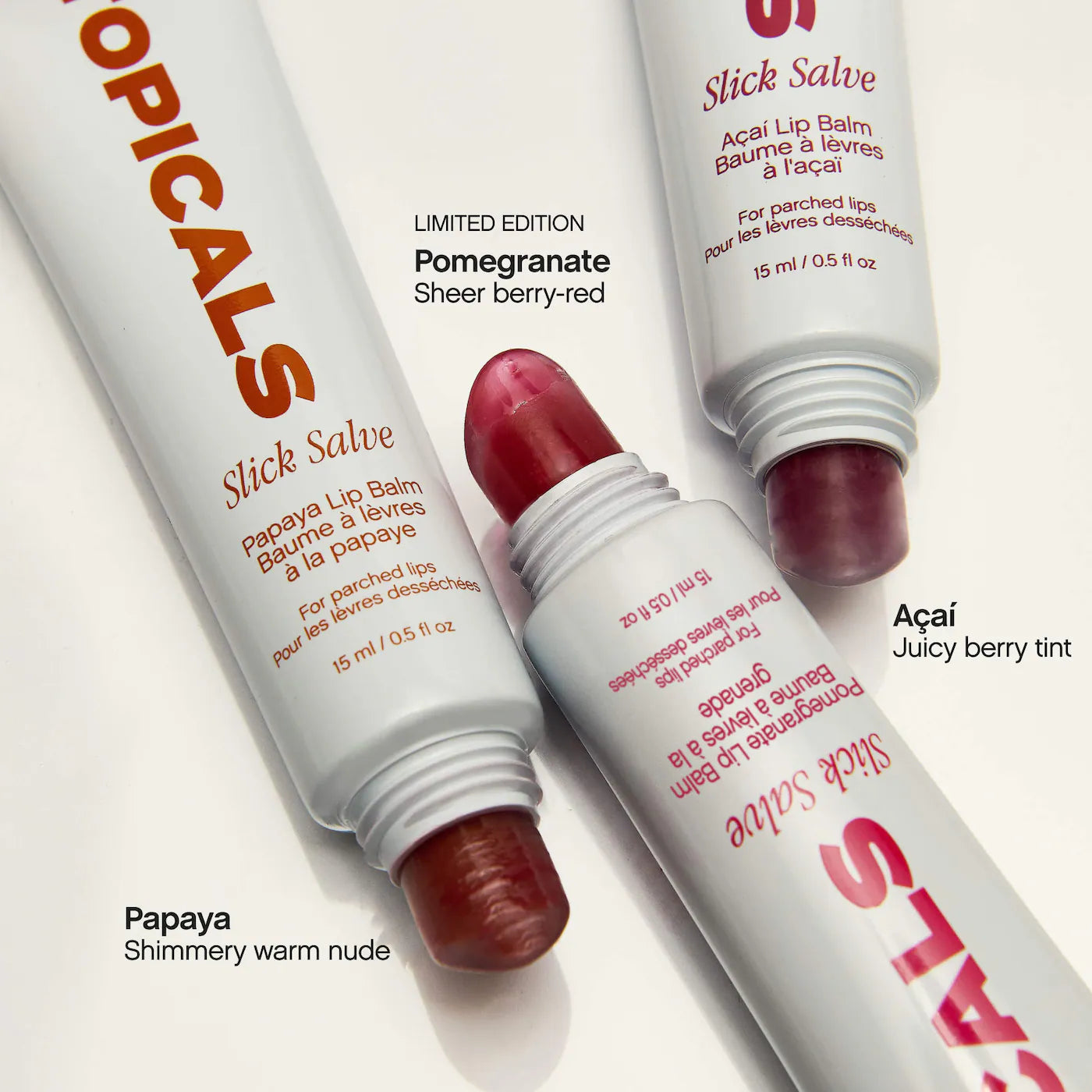 Slick Salve Glossy Lip Balm Trio