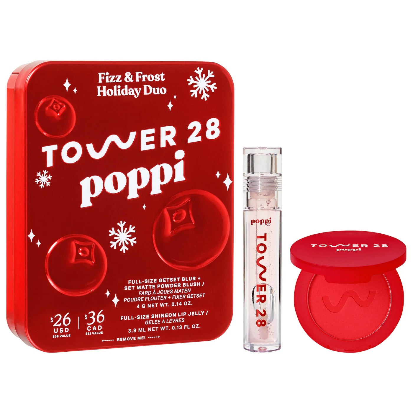 Tower 28 x Poppi Fizz + Frost Holiday Duo