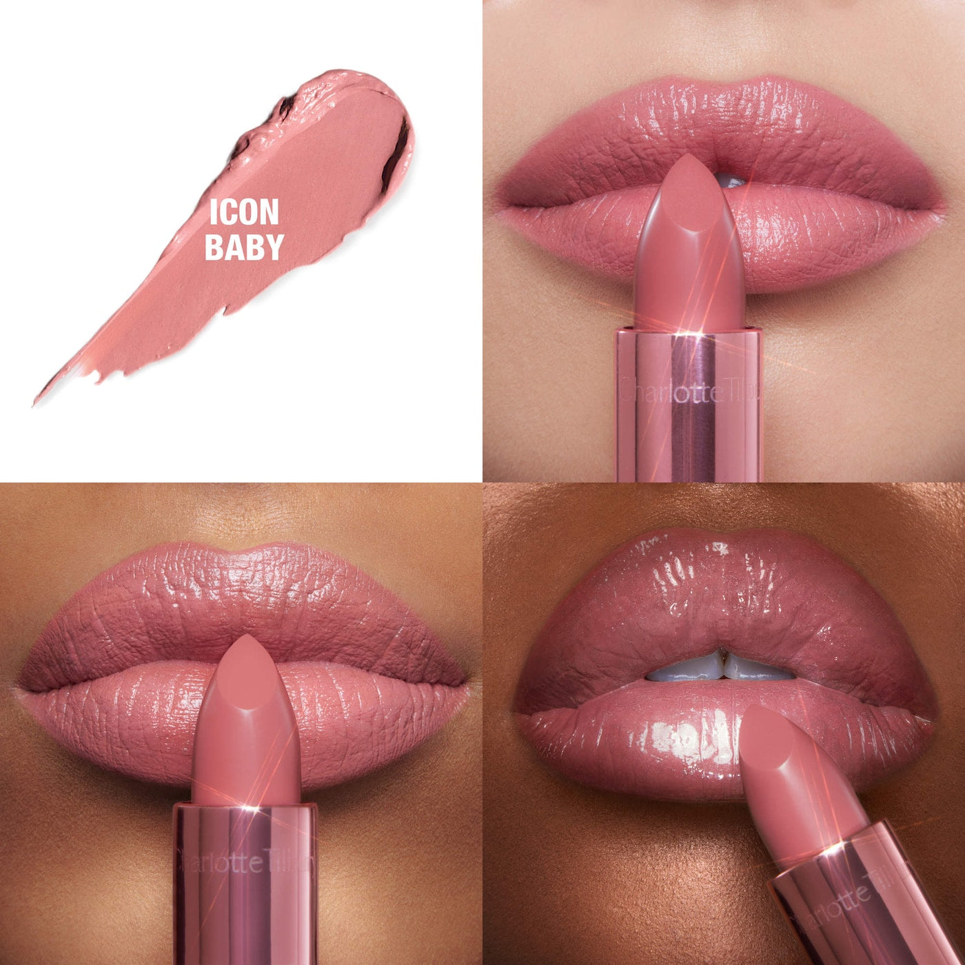 Mini Iconic Hollywood Lipstick Trio Gift Set