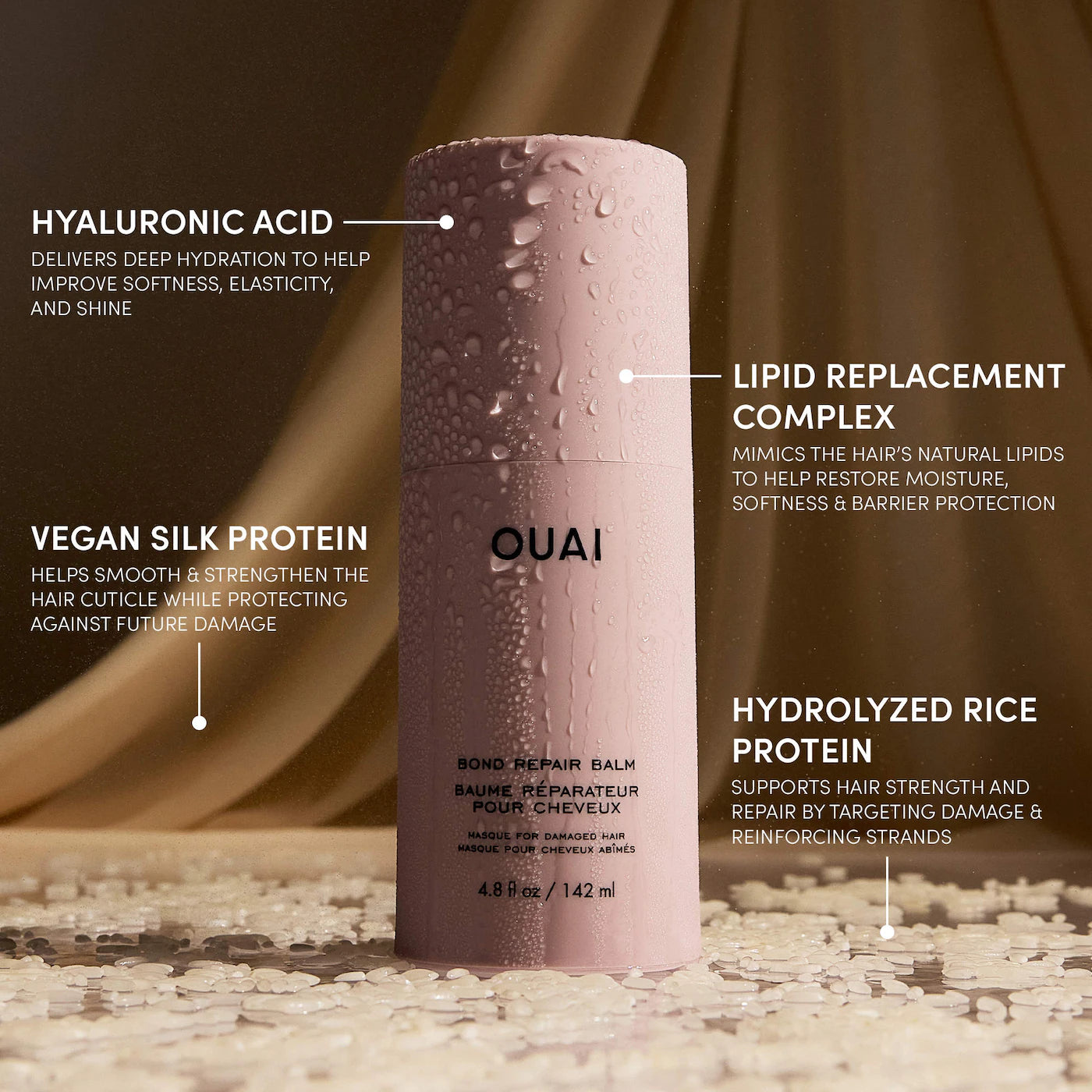 Bond Repair Balm Hair Mask for Damaged Hair