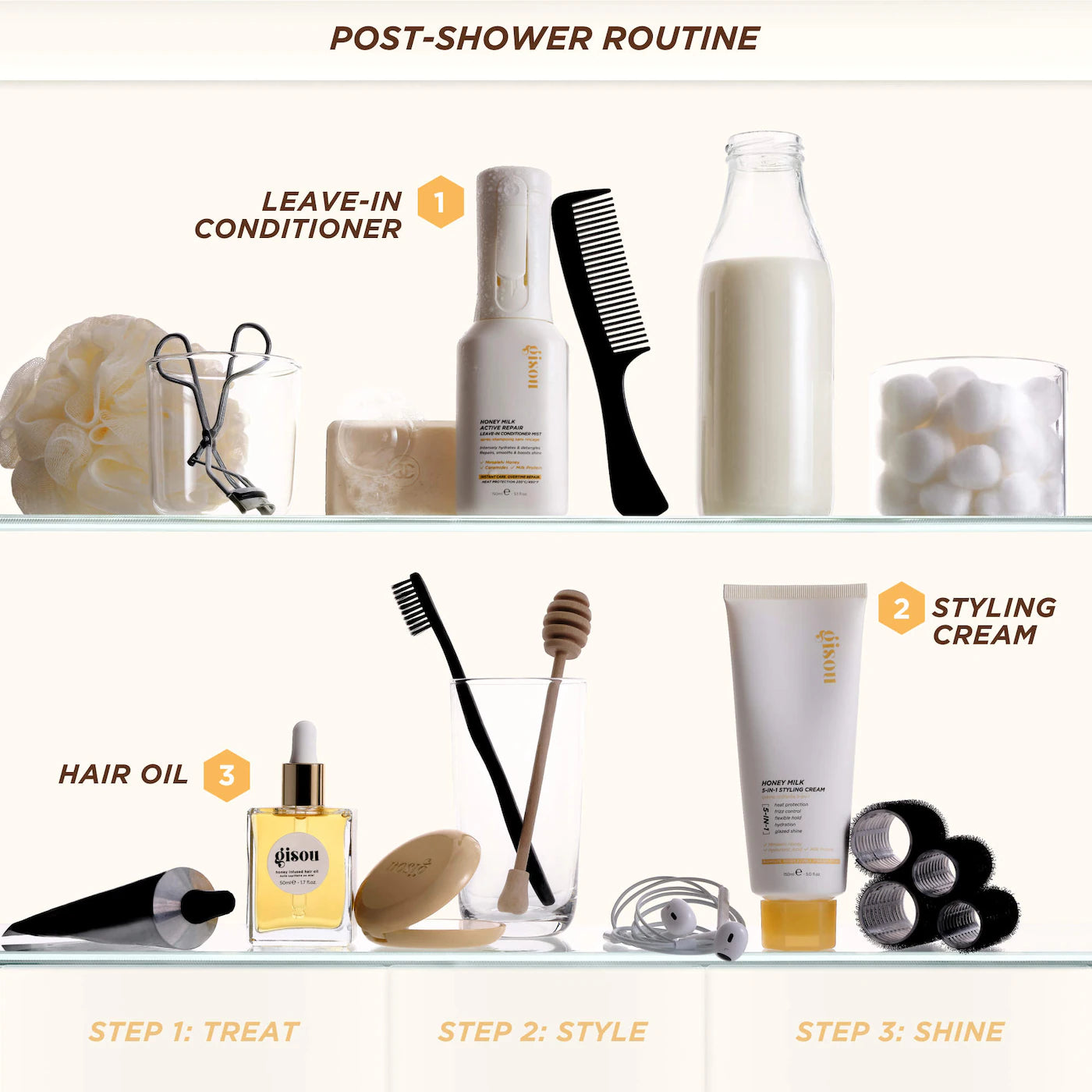 Honey Milk Active Repair Leave In Conditioner Mist