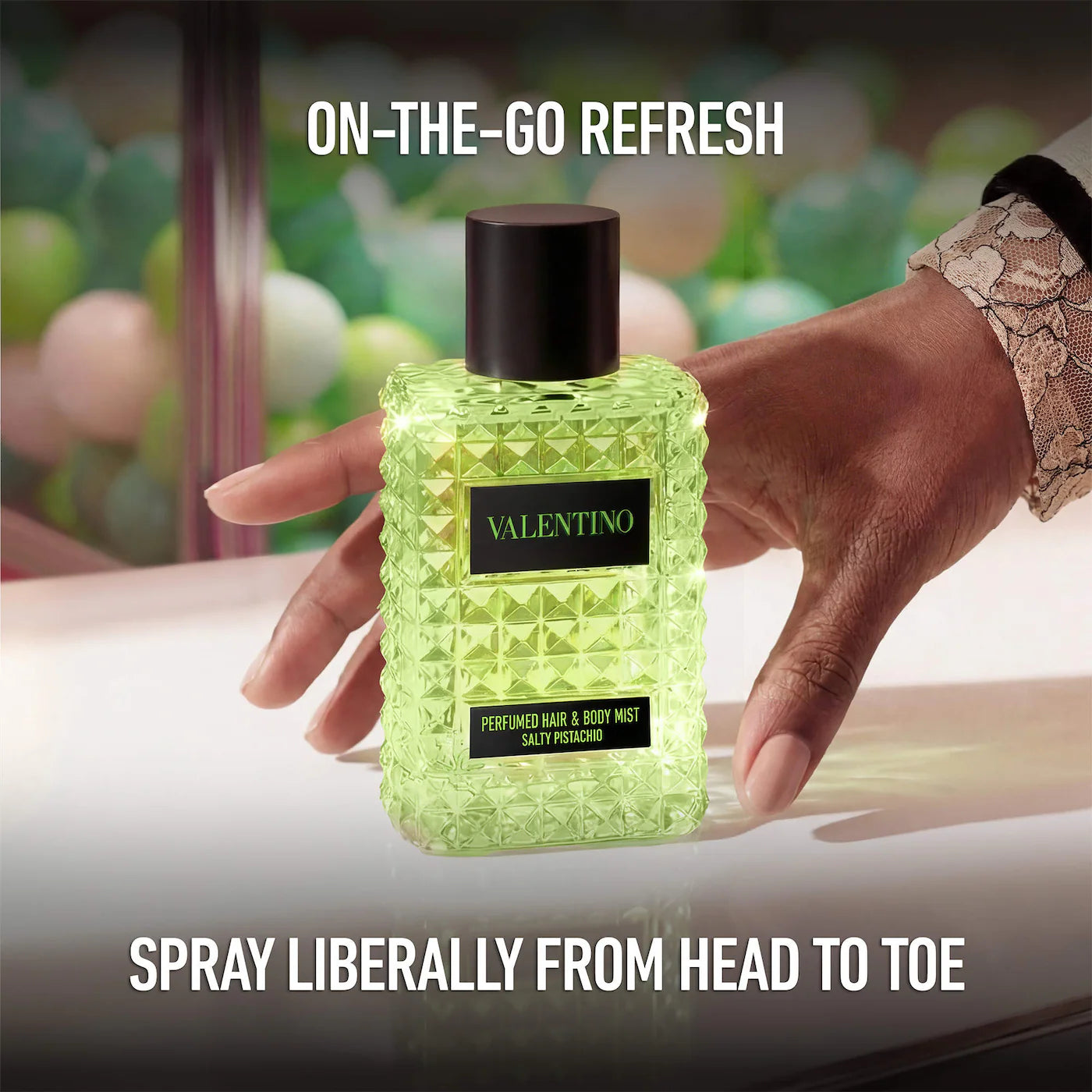 Born in Roma Salty Pistachio Hair & Body Mist
