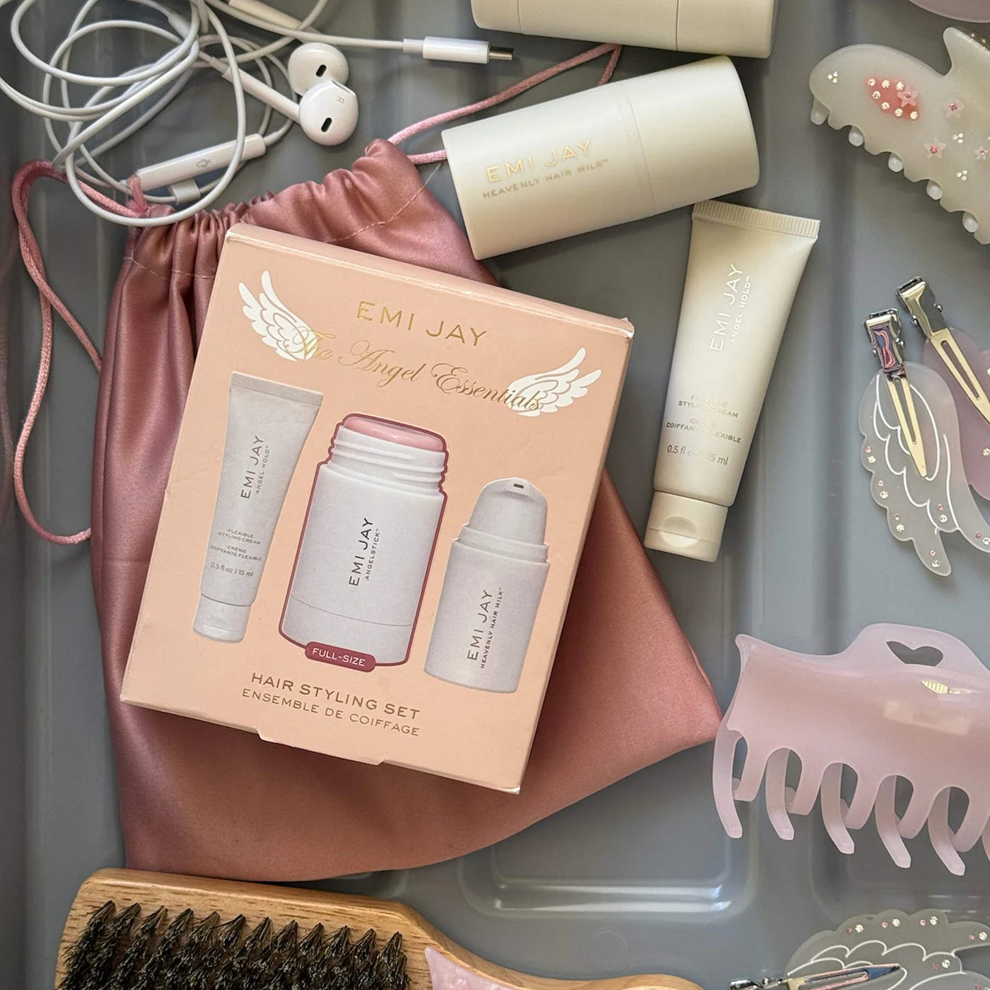 Angel Essentials Hair Styling Gift Set