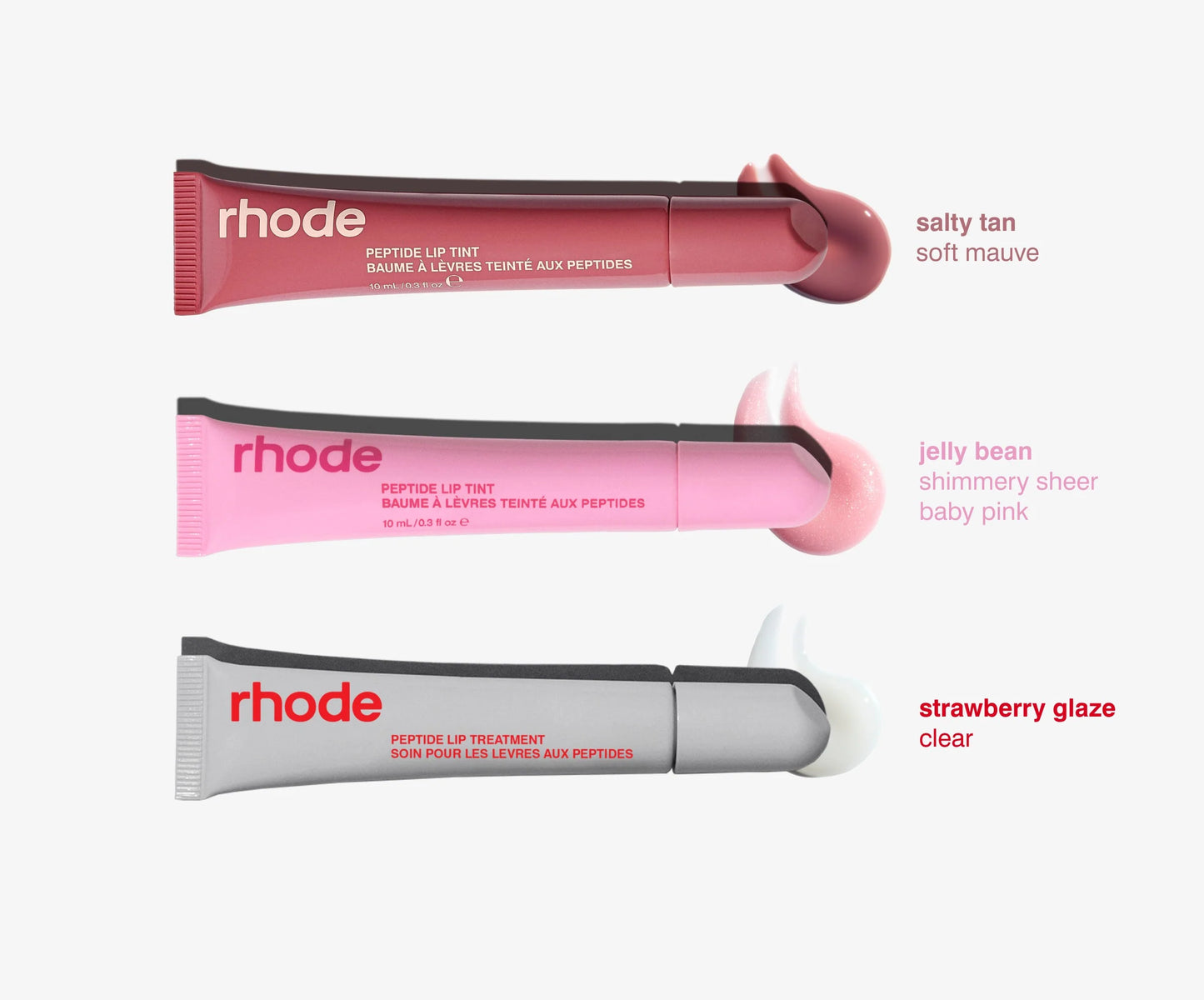 The Peptide Lip Trio