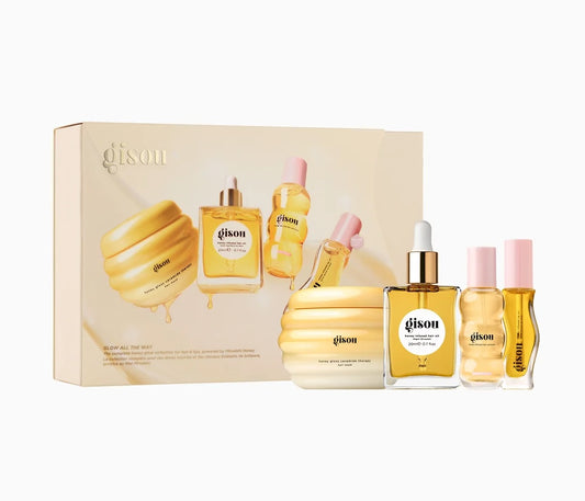 Glow All The Way Hair and Lip Gift Set