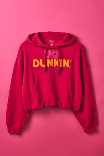 Dunkin' UO Exclusive Graphic Bubble Hoodie Sweatshirt