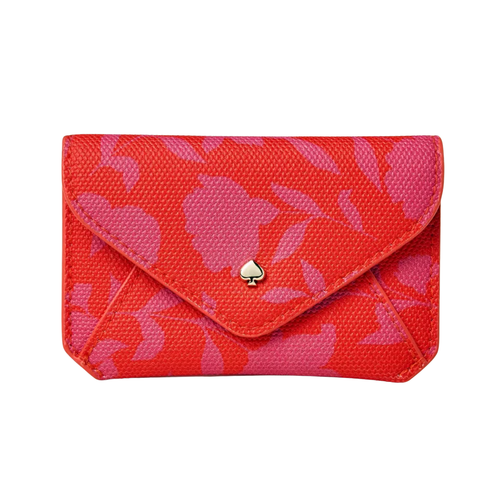 Classic Rose Envelope Card Case