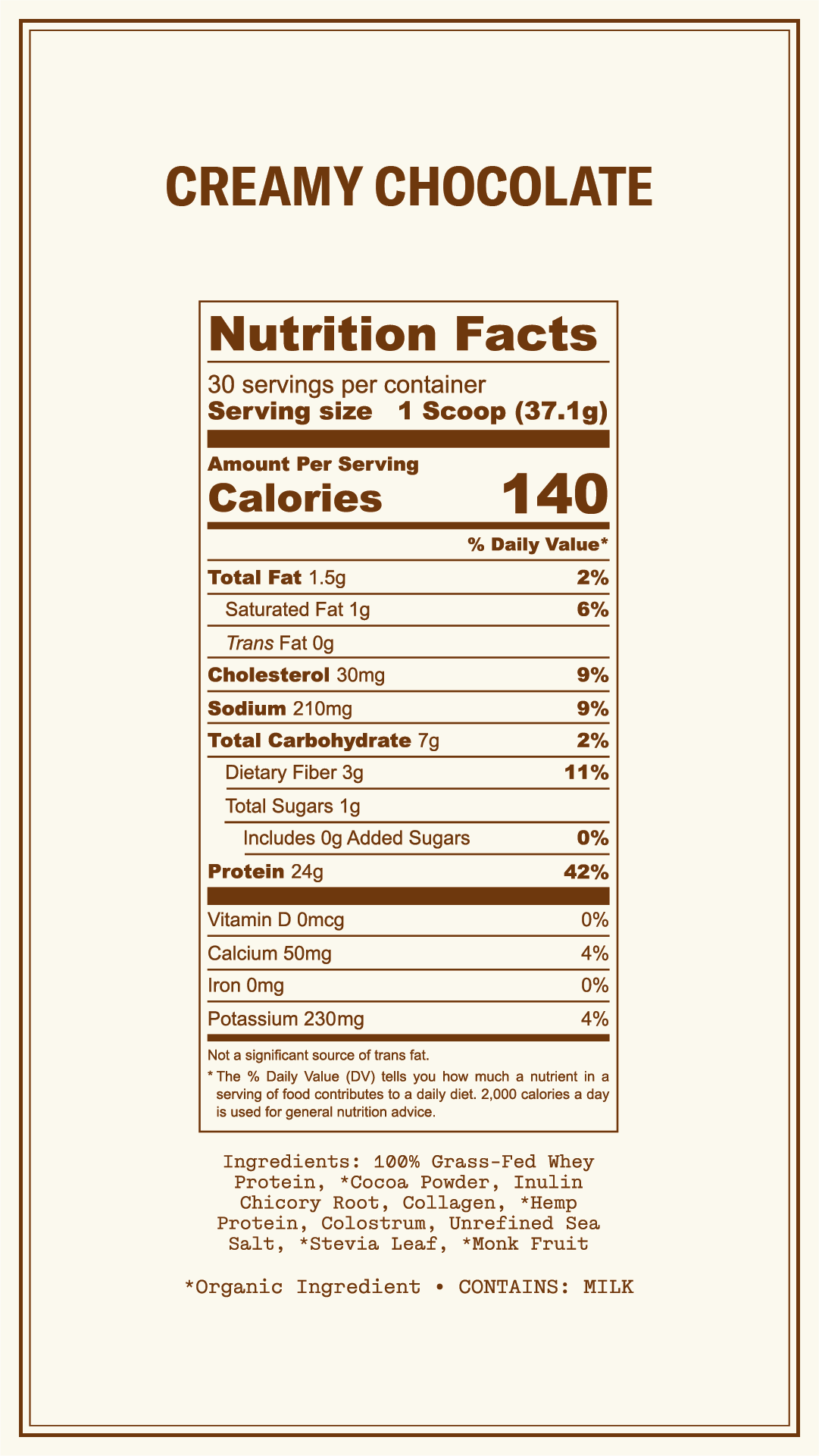 Ballerina Farm Protein Powder Creamy Chocolate