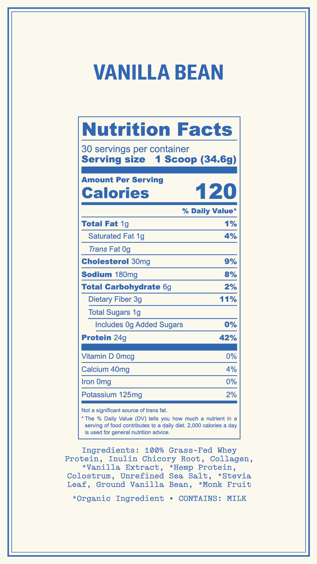 Ballerina Farm Protein Powder Vanilla Bean