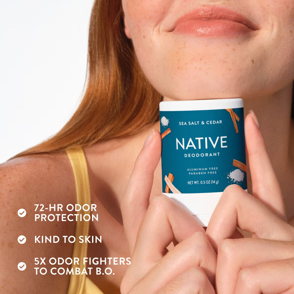 Mini Solid Deodorant Salt & Cedar