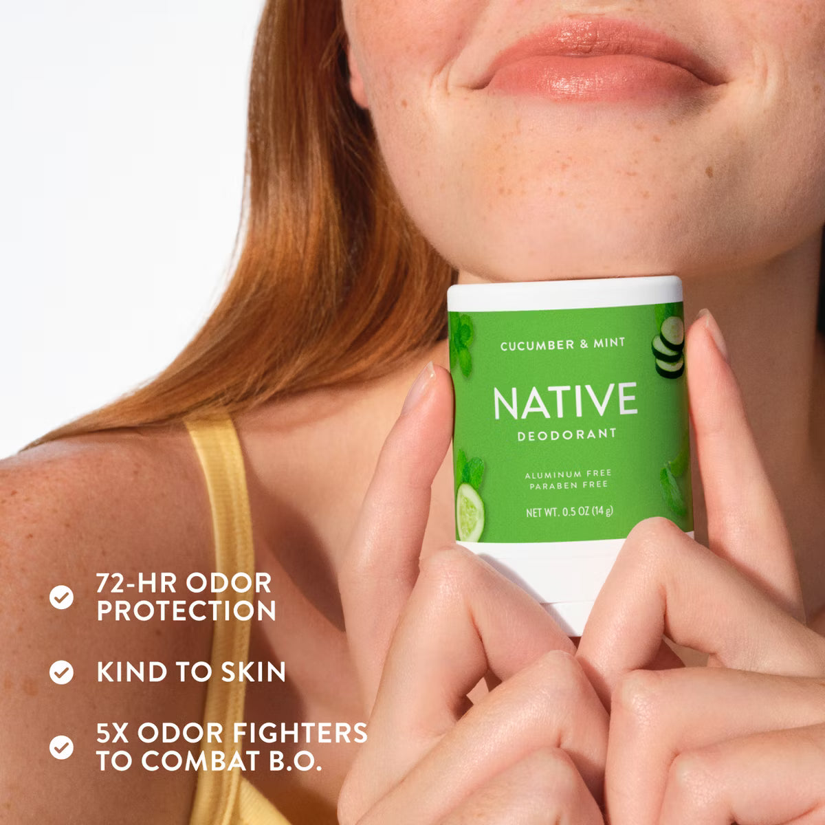 Mini Solid Deodorant Cucumber & Mint